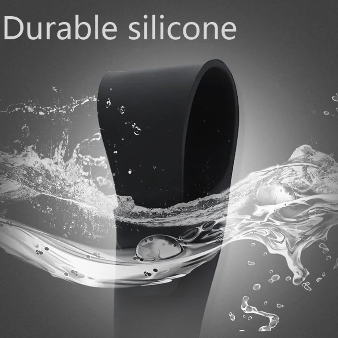 Protettiva per Rasoi vviaggio,Custodia Protettiva per Rasoio,Custodia Protettiva Portatile per Rasoio,Custodia per Rasoio Di Sicurezza, Custodia Rasoio del Silicone,Nero