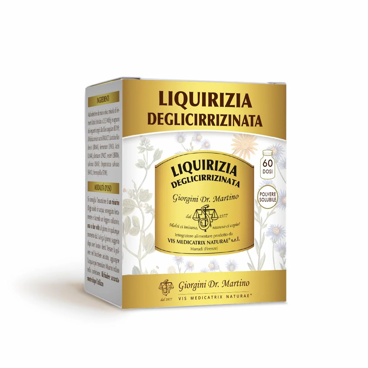 Dr Giorgini LIQUIRIZIA DEGLICIRRIZINATA polvere solubile 100 g
