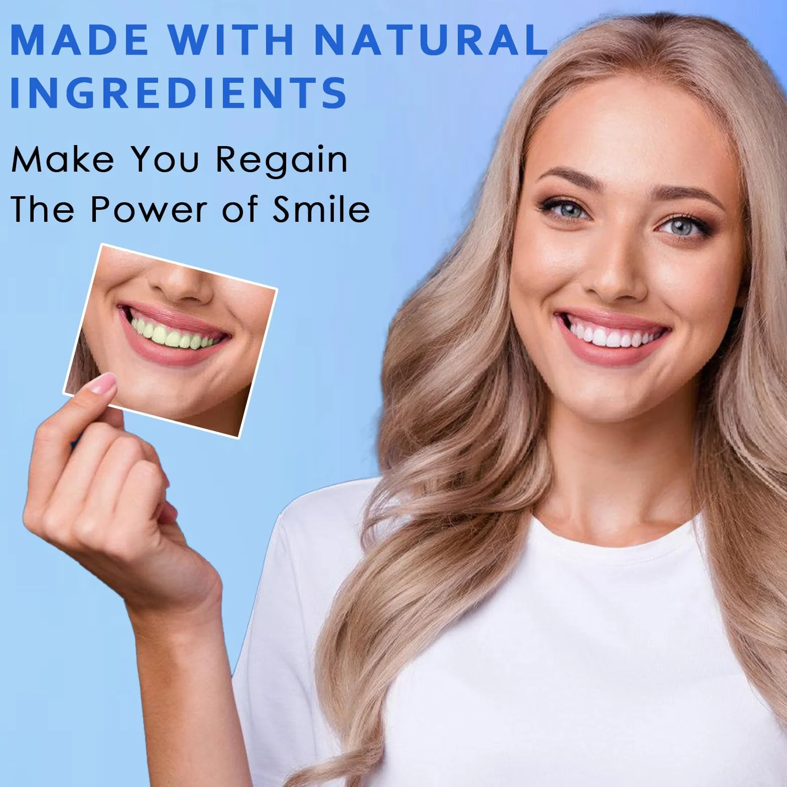 Polvere sbiancante per denti 50g professionale