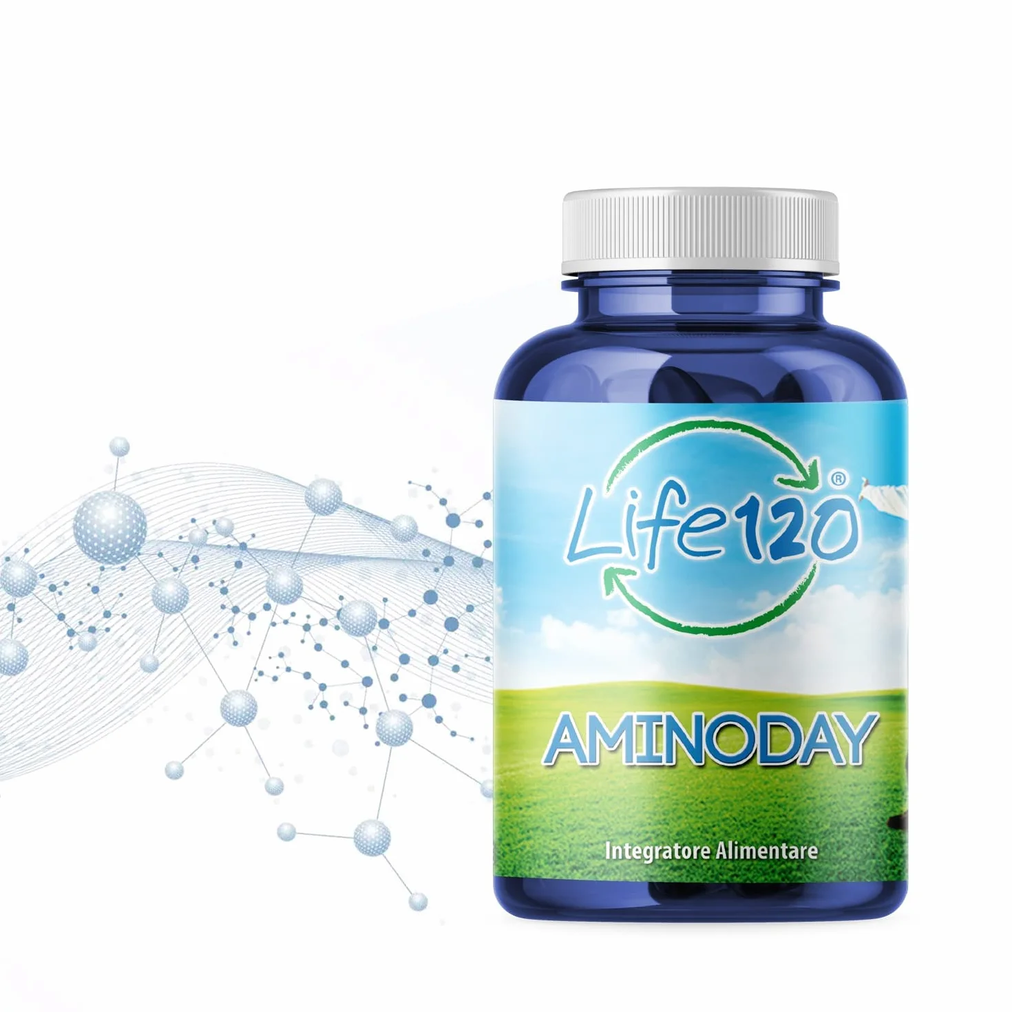Life120 Aminoday 90 compresse Integratore alimentare aminoacidi Acido Alfa Lipoico