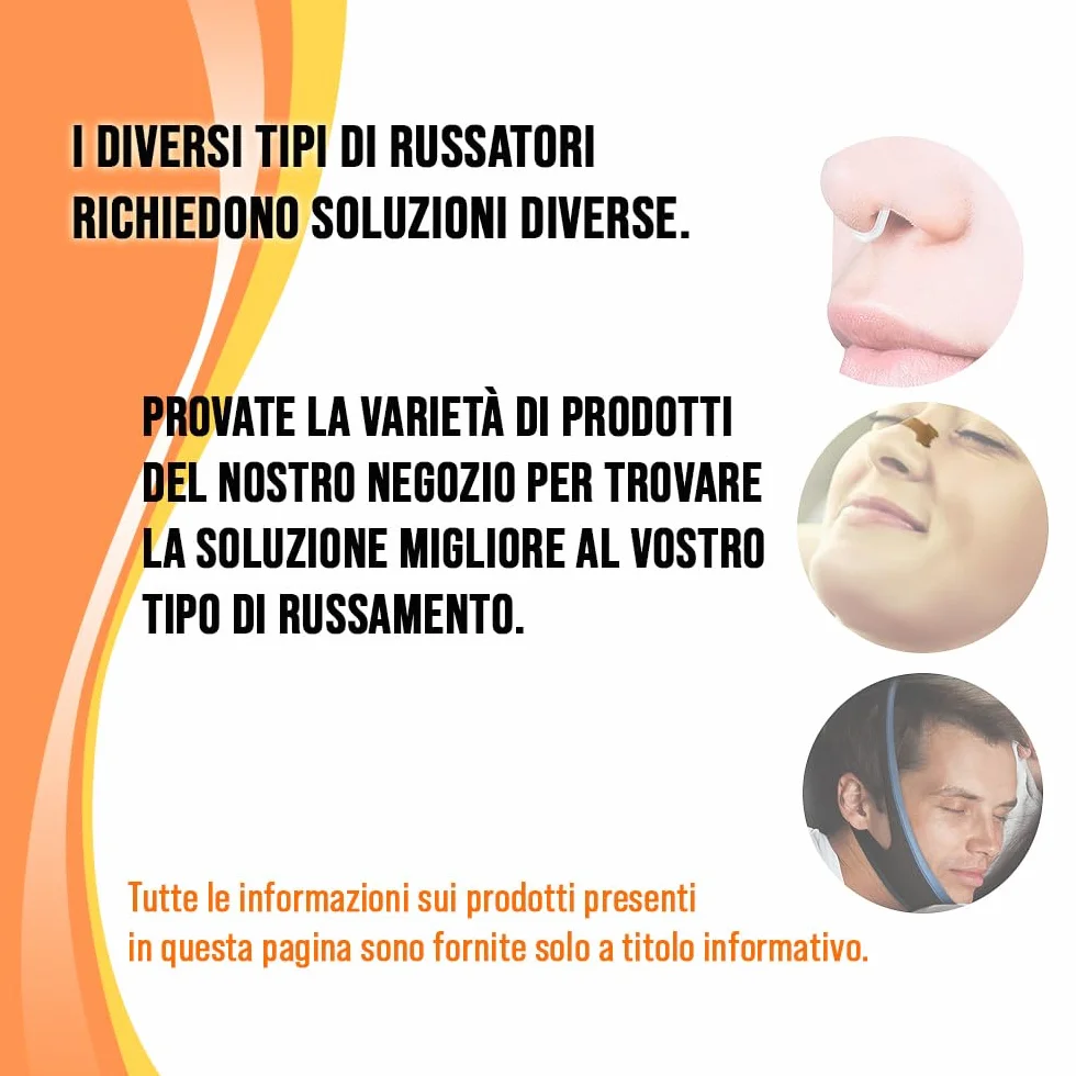 Dilatatore Nasale per Sollievo Sinusale Confezione da 12 Medio Bocchette Morbido Dispositivo Antirussamento Riutilizzabile