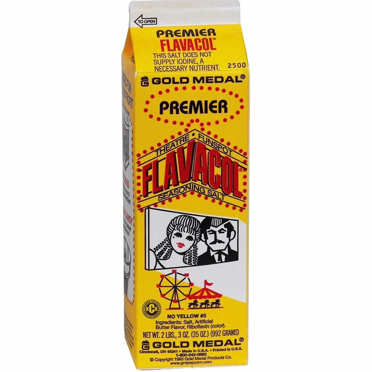 Gold Medal 2500 CS Premier Flavacol