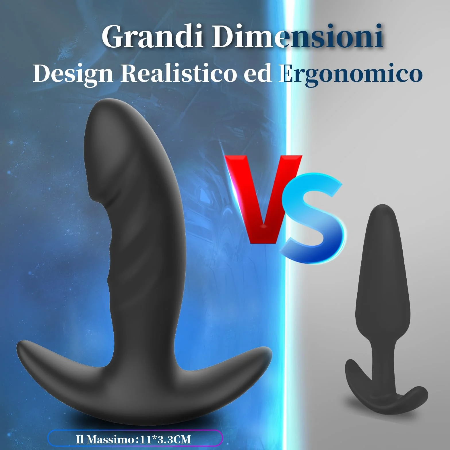 3PCS Plug Analesex Kit Sex Toys Plug Anale Dilatatore Donna Uomo Dildo Anale Dilatatore Ano Analesex Toy Sexytoysys Coppia Toys Sessuali Per Donne Silicone Butt Plug Anali Piccolo,Medio,Grande