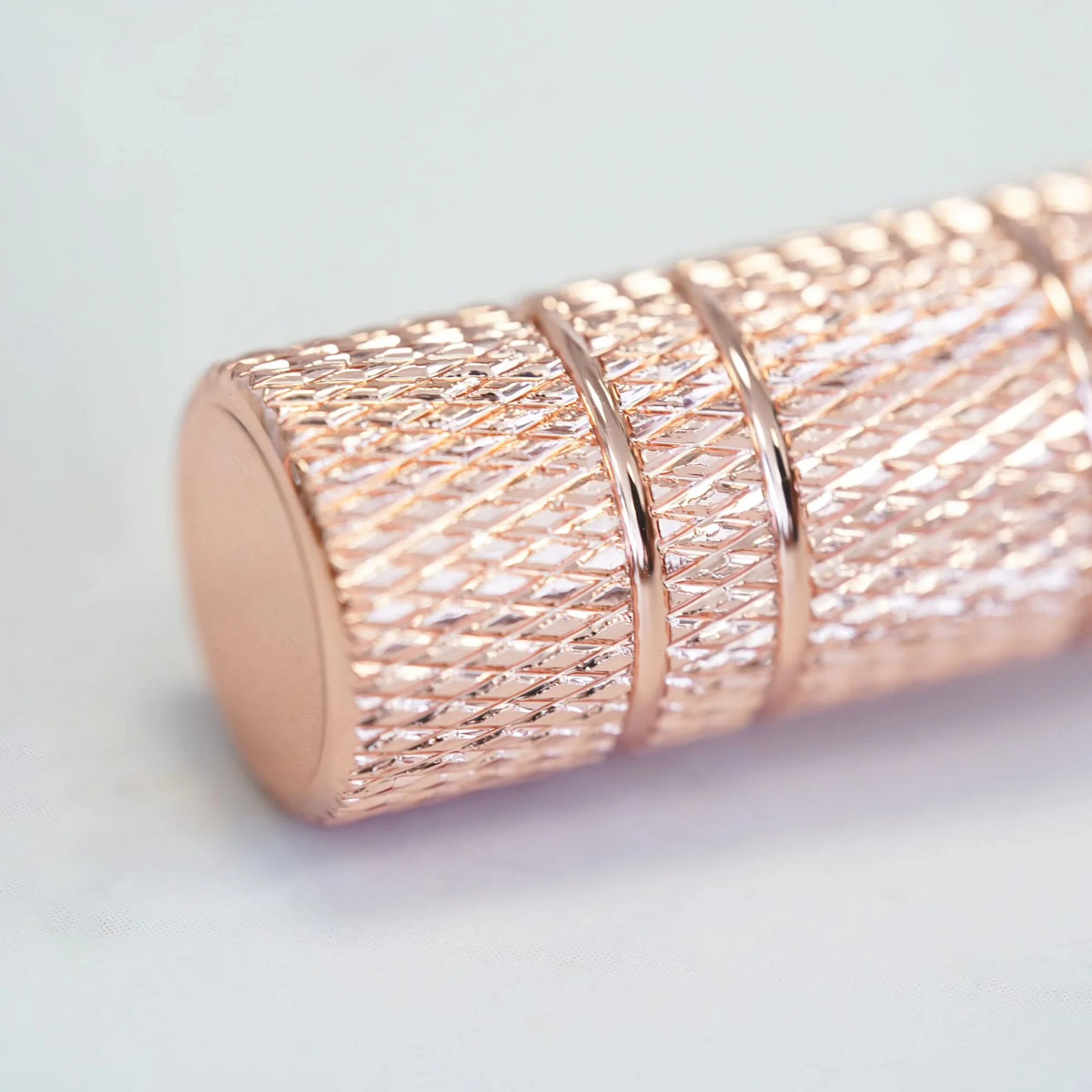 Bamboozy Rasoio di Sicurezza con 20 Lame, Alluminio Oro Rosa - Zero Rifiuti e Senza Plastica - Rasoio a Doppio Filo per Rasatura Bagnata