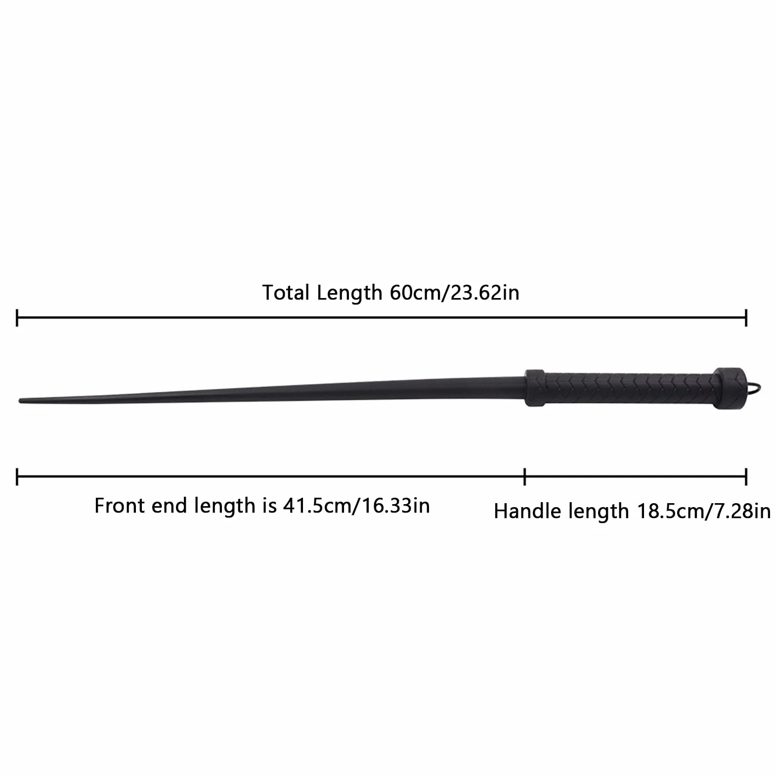 Frustino Sadomaso in Silicone, Frusta Morbida per Giochi SM Bondage Flogger per Coppie (Black)