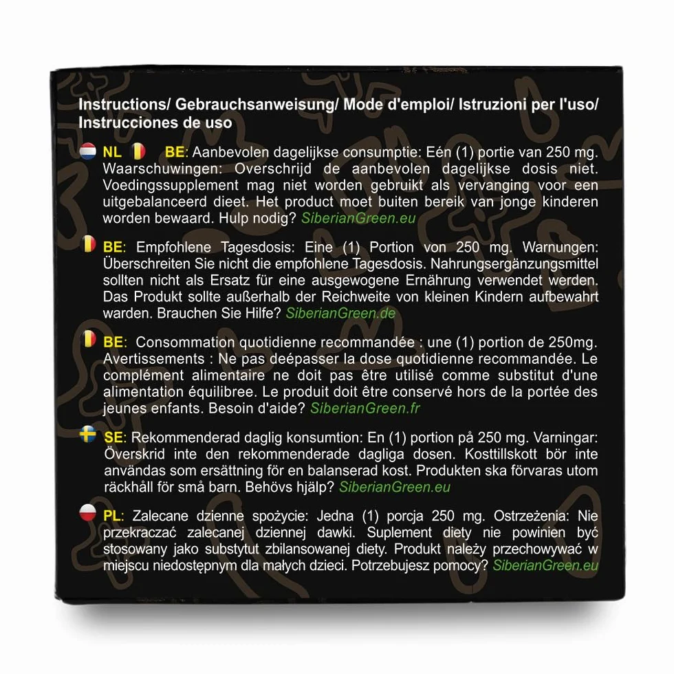 Resina Shilajit autentica e pura dalle Montagne d’Oro dell’Altai 100g – Misurino – Certificato di qualità e sicurezza in ogni scatolo