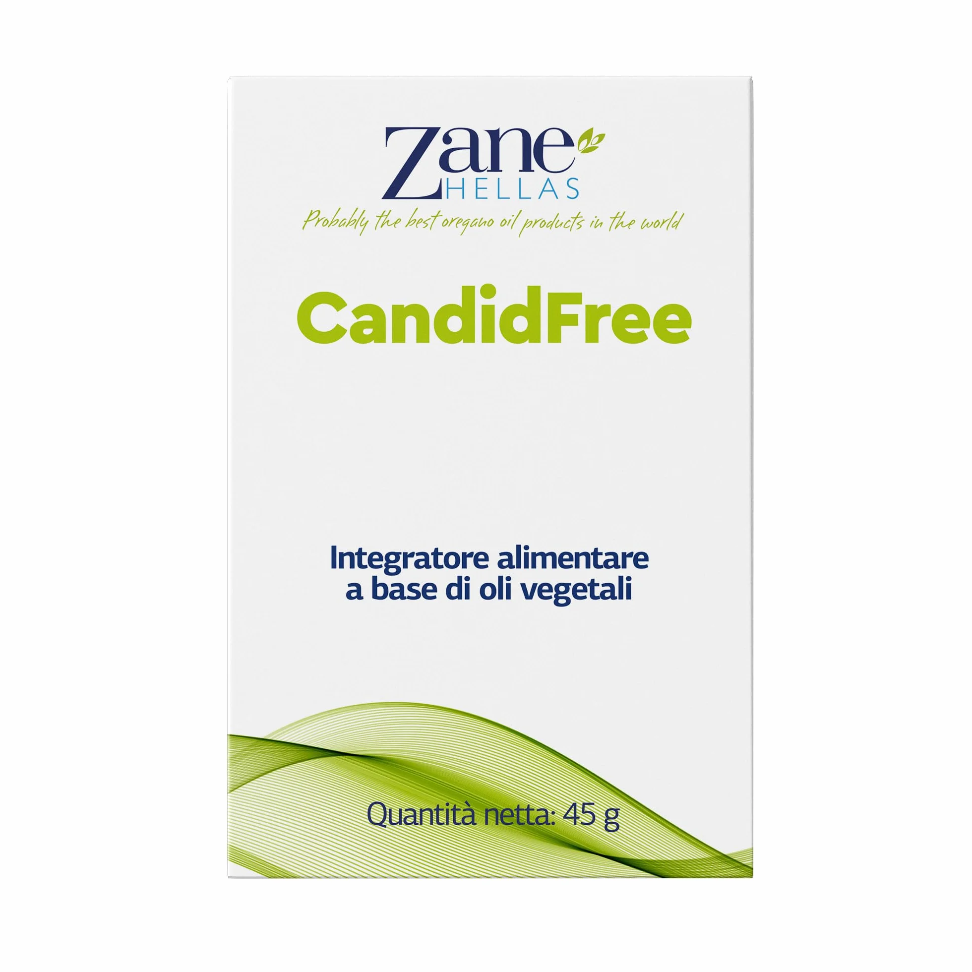 Zane Candidfree Softgels - Oregano Oil Power - Supporto Candida - 60 Softgels