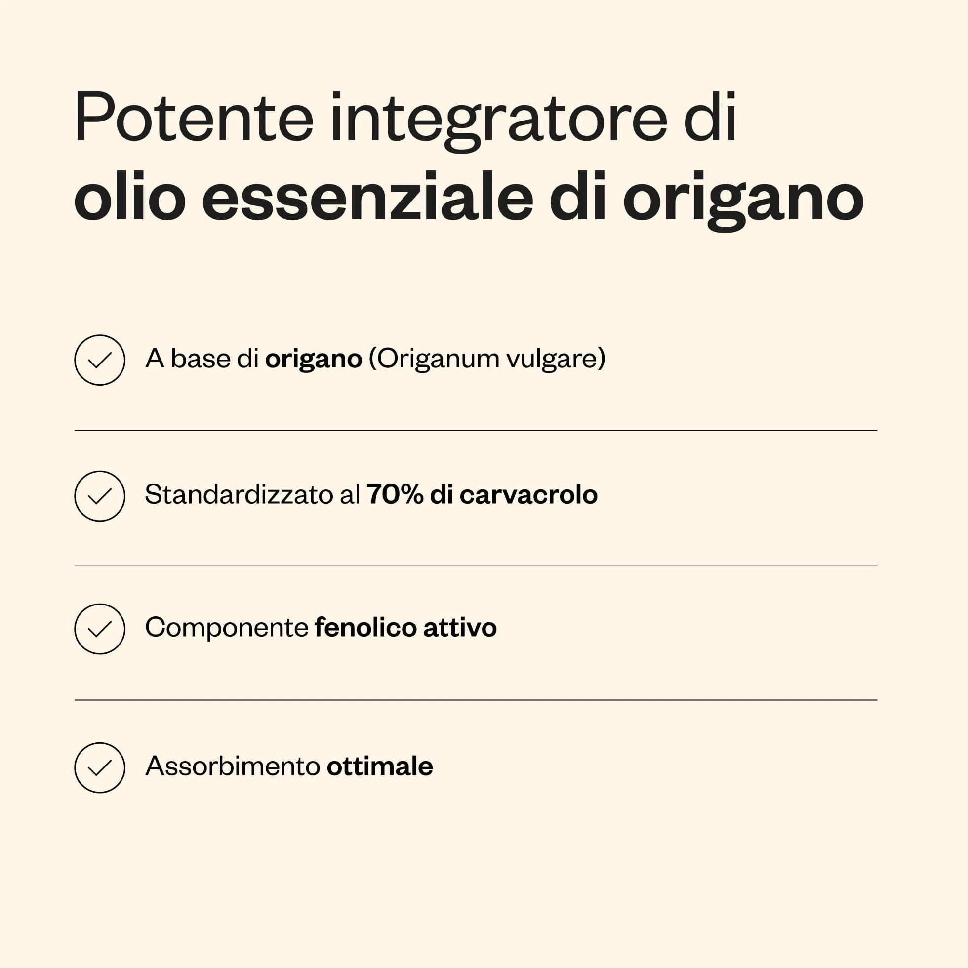 Olio essenziale di origano in capsule 70% carvacrolo SuperSmart