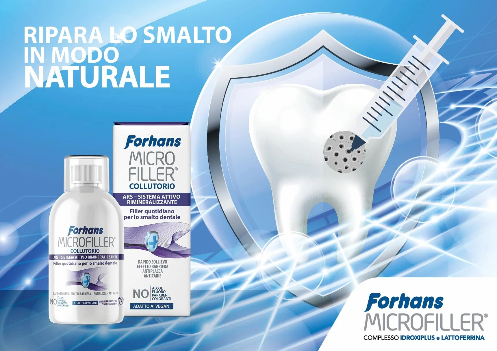FORHANS MICROFILLER COLLUTORIO 500ml