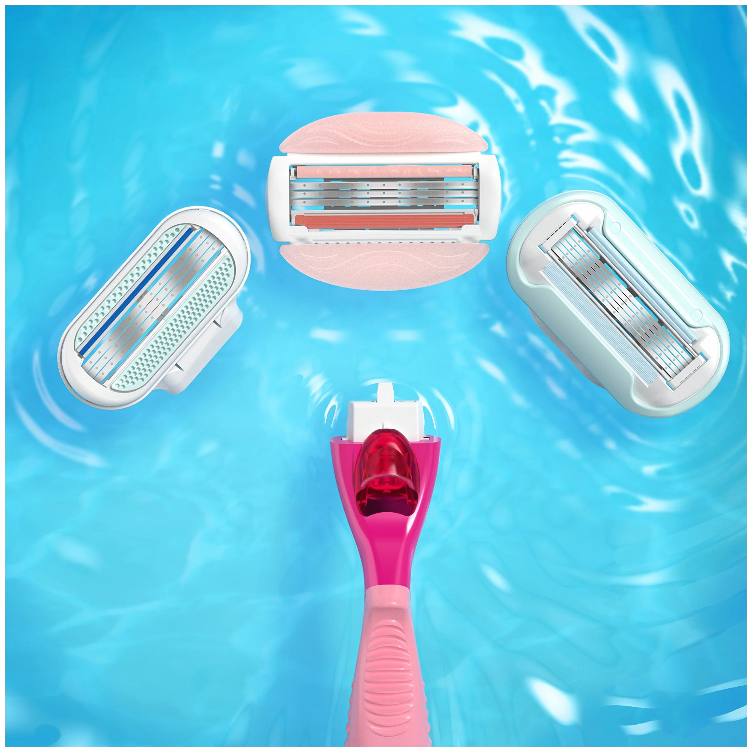 Gillette Venus ComfortGlide Spa Breeze rasoio da donna manico riutilizzabile set 2 ricariche 3 lame