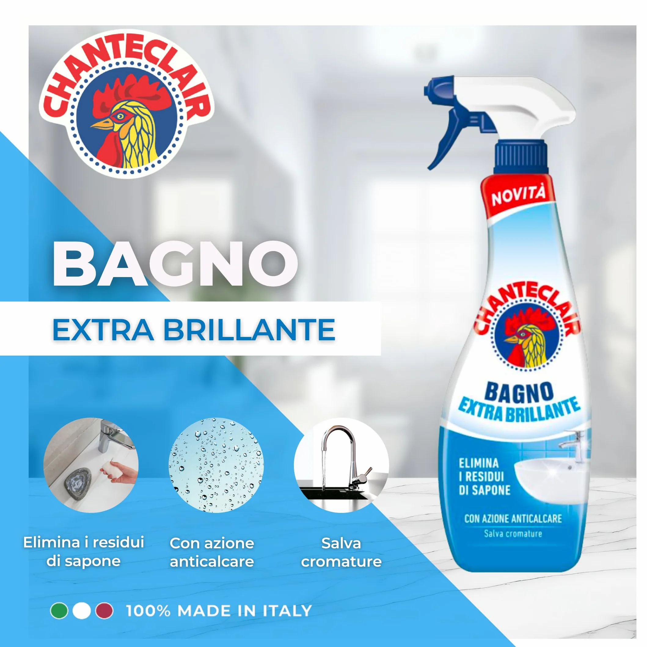 Chanteclair Bagno Anticalcare Doppia Azione 625 ml