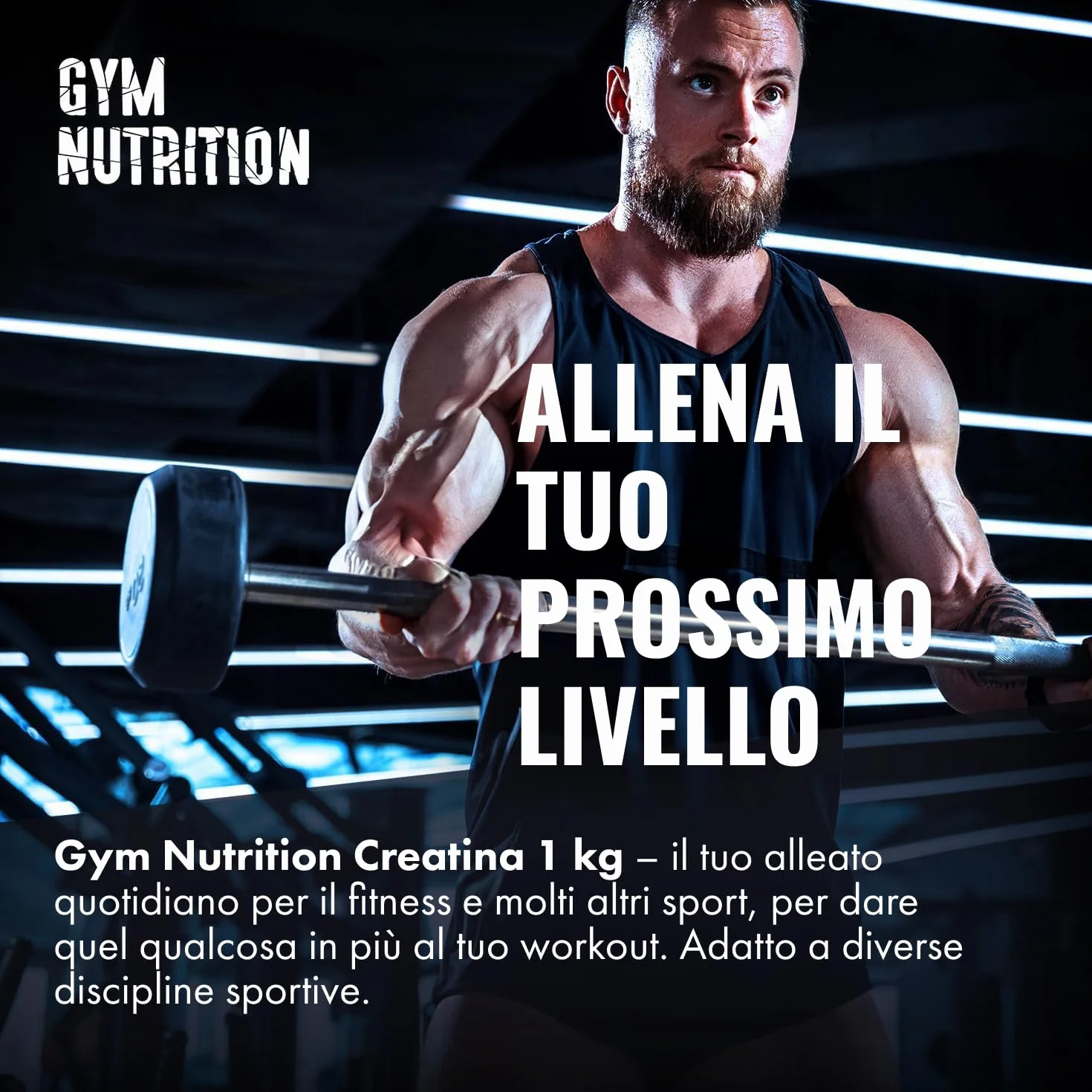 Creatina Monoidrato Polvere 1KG - 100% Vegan, Extrapura - Prodotta in Germania