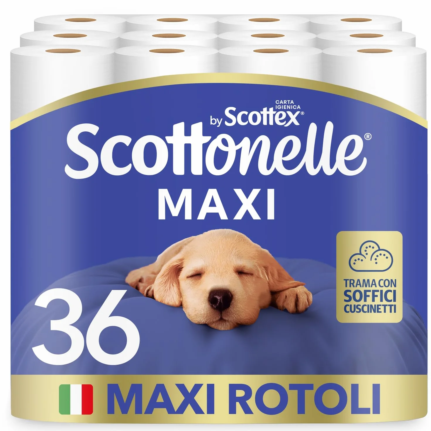 Scottonelle Carta Igienica 36 Rotoli Maxi Morbida Resistente