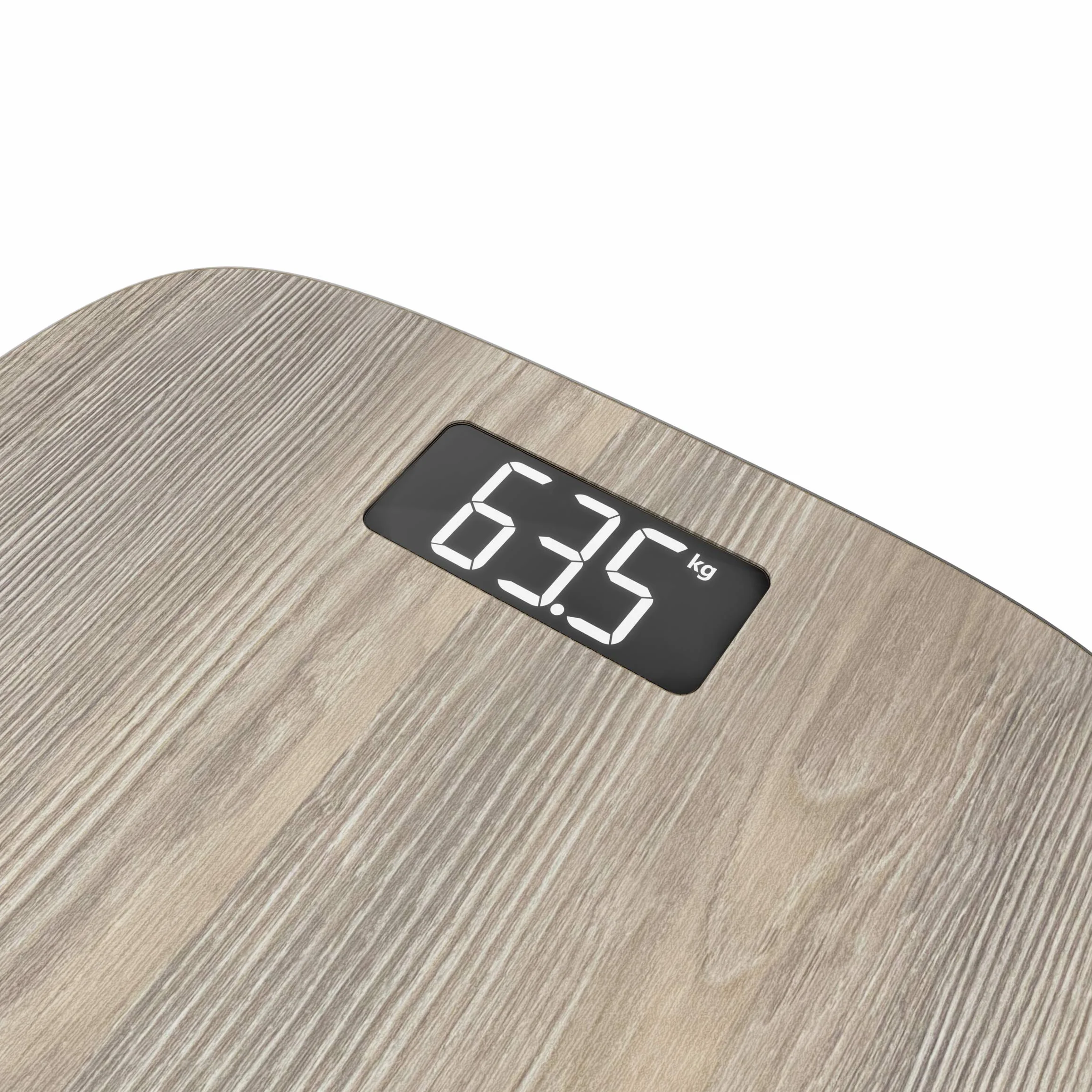 Rowenta BS1600 Origin Bilancia Pesapersone Digitale 31x31 cm 160kg Ultrasottile Effetto Legno
