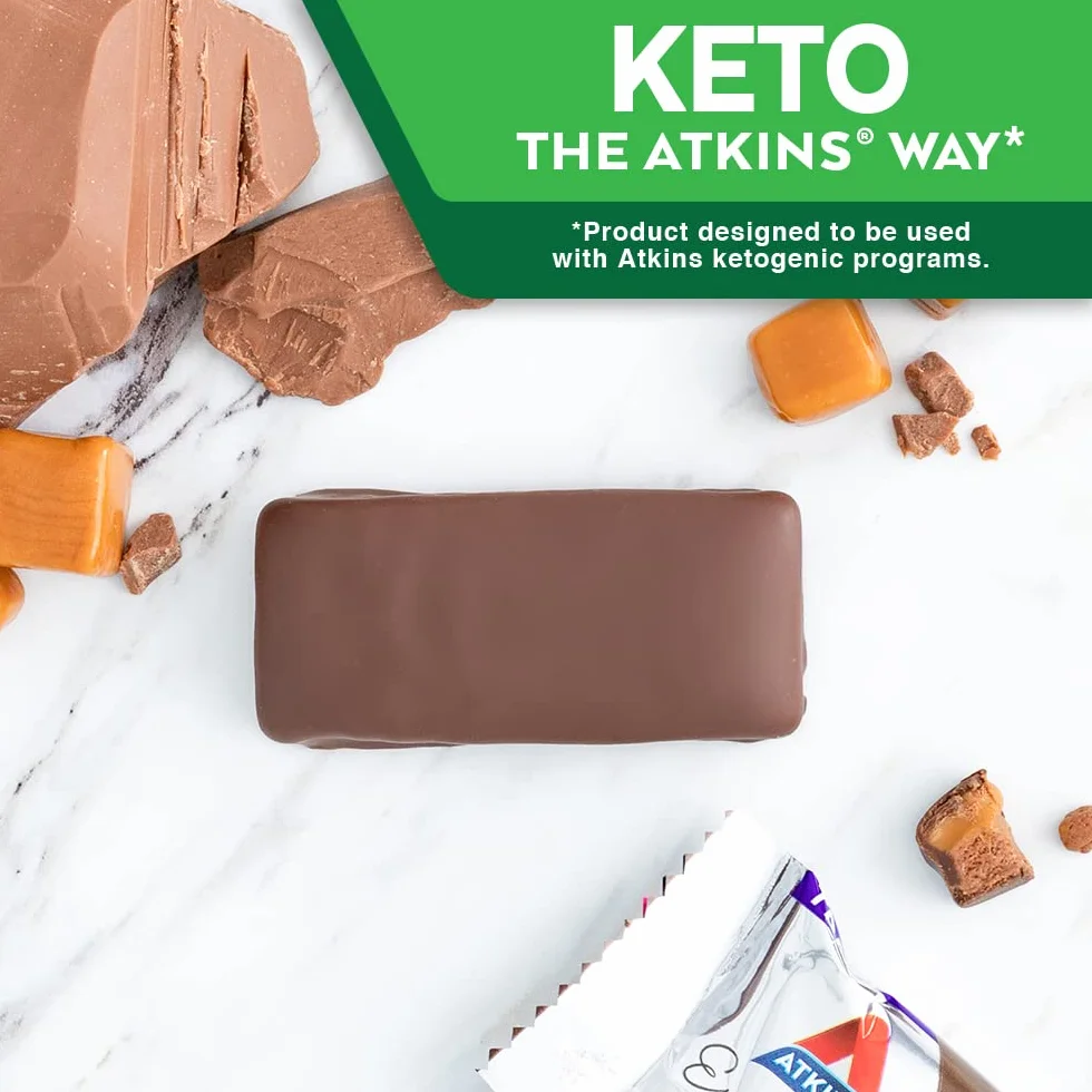 Chocolate Caramel Mousse Bar, 5 Bars, 35ml (34g)