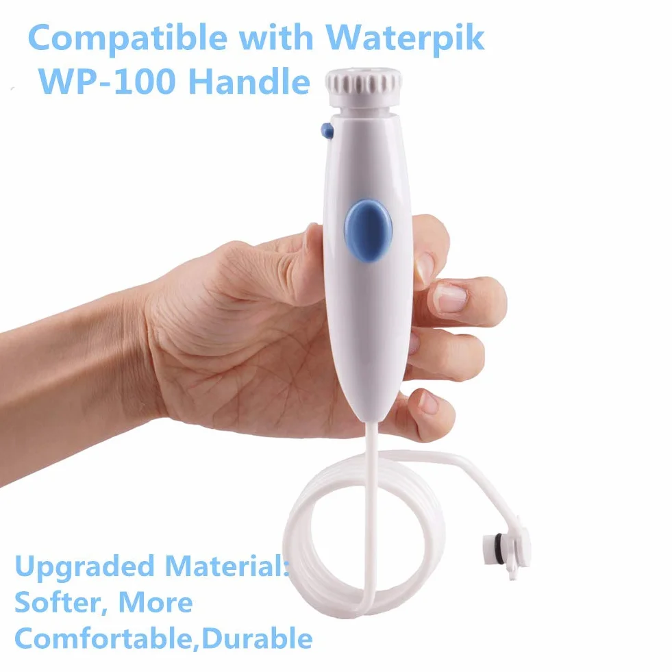 Waterpik WP-100 WP-450 WP-250 WP-300 WP-660 WP-900 Compatible Oral Irrigator Accessories Standard Water Tube Handle Plastic