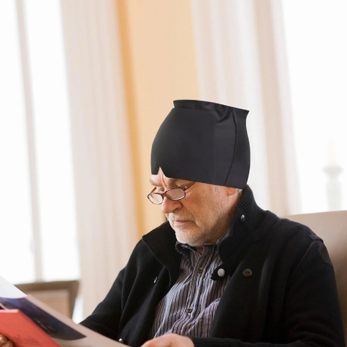 Maschera per l'Emicrania, Cappello Emicrania, Cappello Mal di Testa, Berretto per l'Emicrania Cuscinetto di Raffreddamento per Emicrania Cappello Mal di Testa Gel Ghiaccio