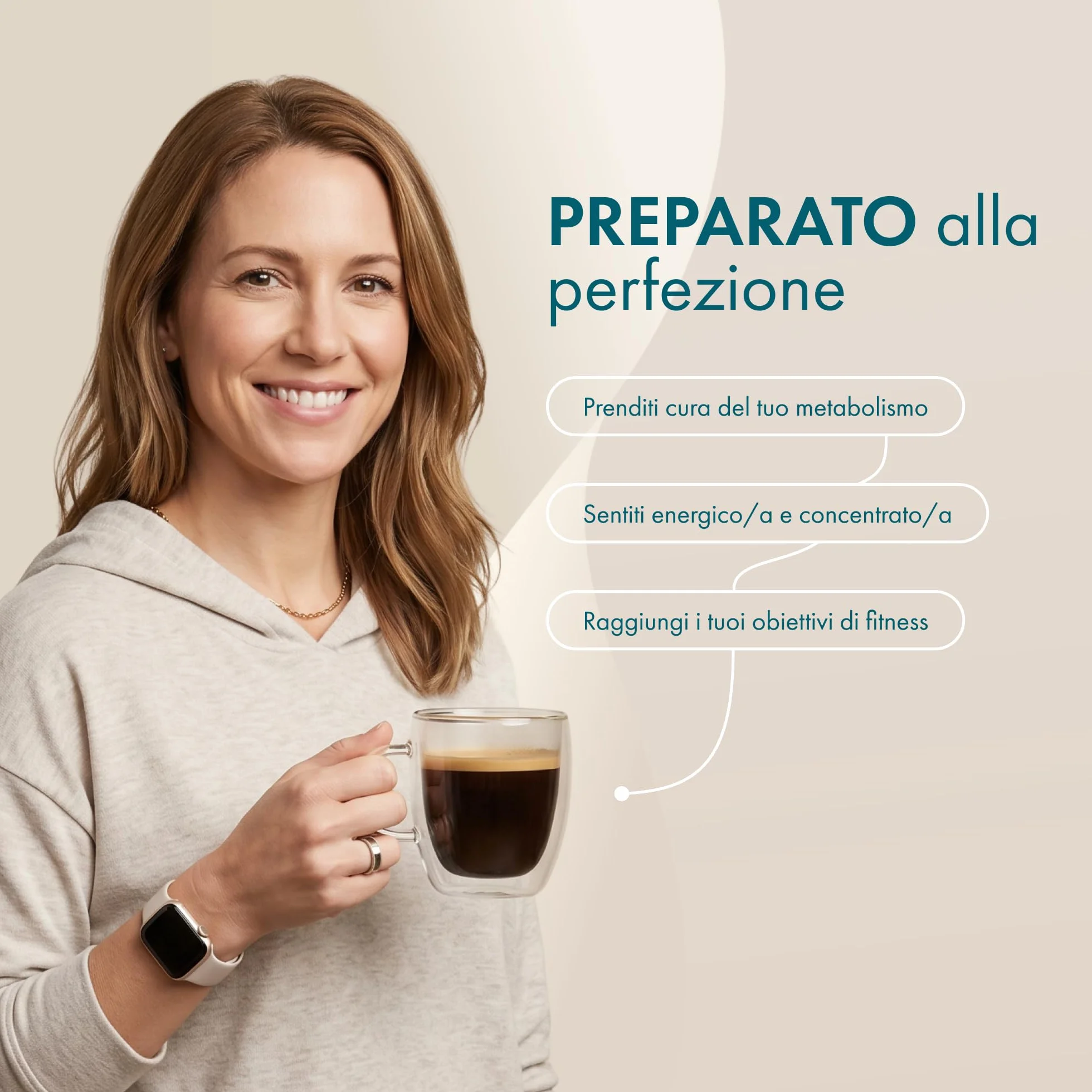 Sensilab Slimmium SlimMiccino XXL Termogenico Pre-Workout Caffè Solubile Caffè Verde con Inulina e Guaranà Bevanda alla Caffeina senza Zuccheri Aggiunti Gusto Cappuccino 30 Bustine