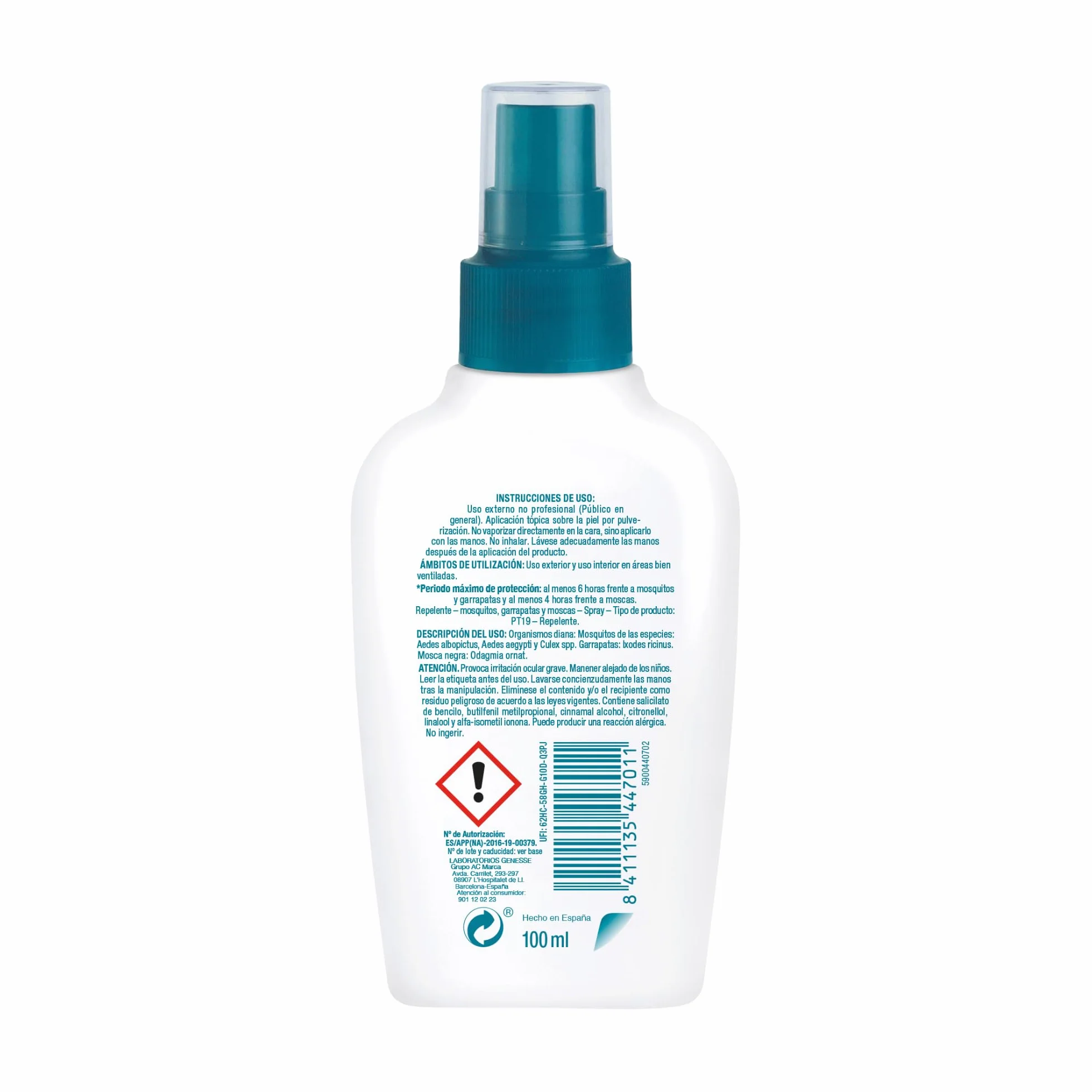 Ecran Repel&Care Mosquitos Vapo 100 Ml