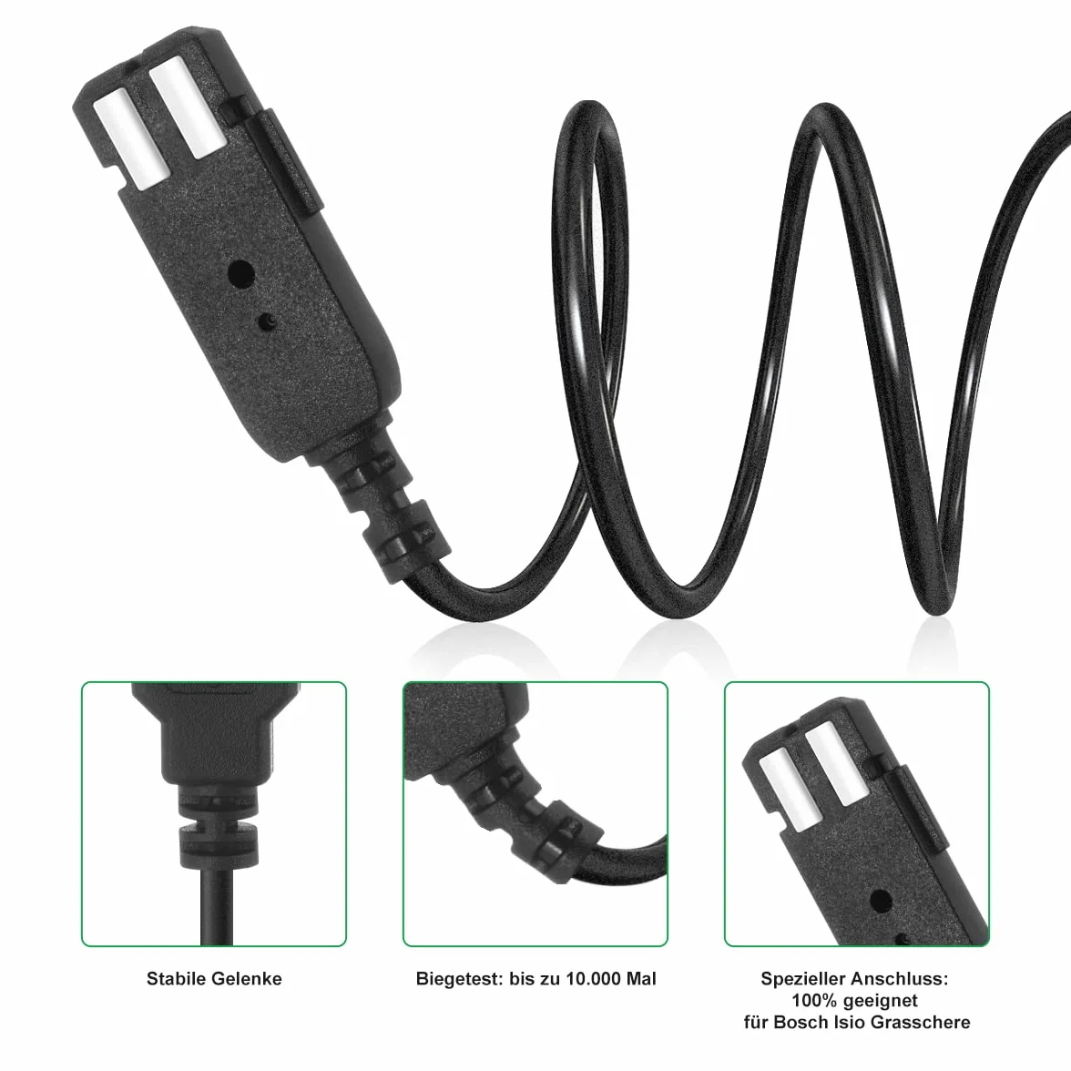 Cavo di ricarica compatibile Bosch Isio 100 cm