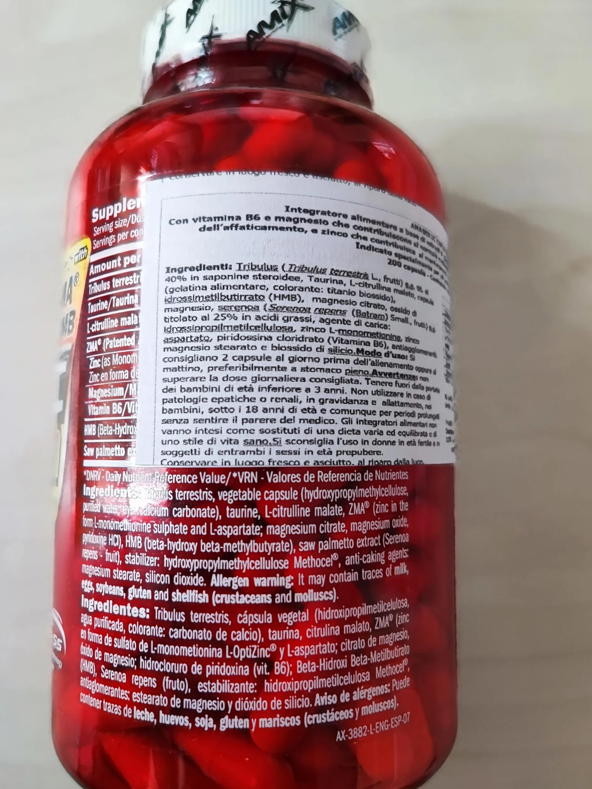 Amix Nutrition - Anabolic Explosion - 200 capsule