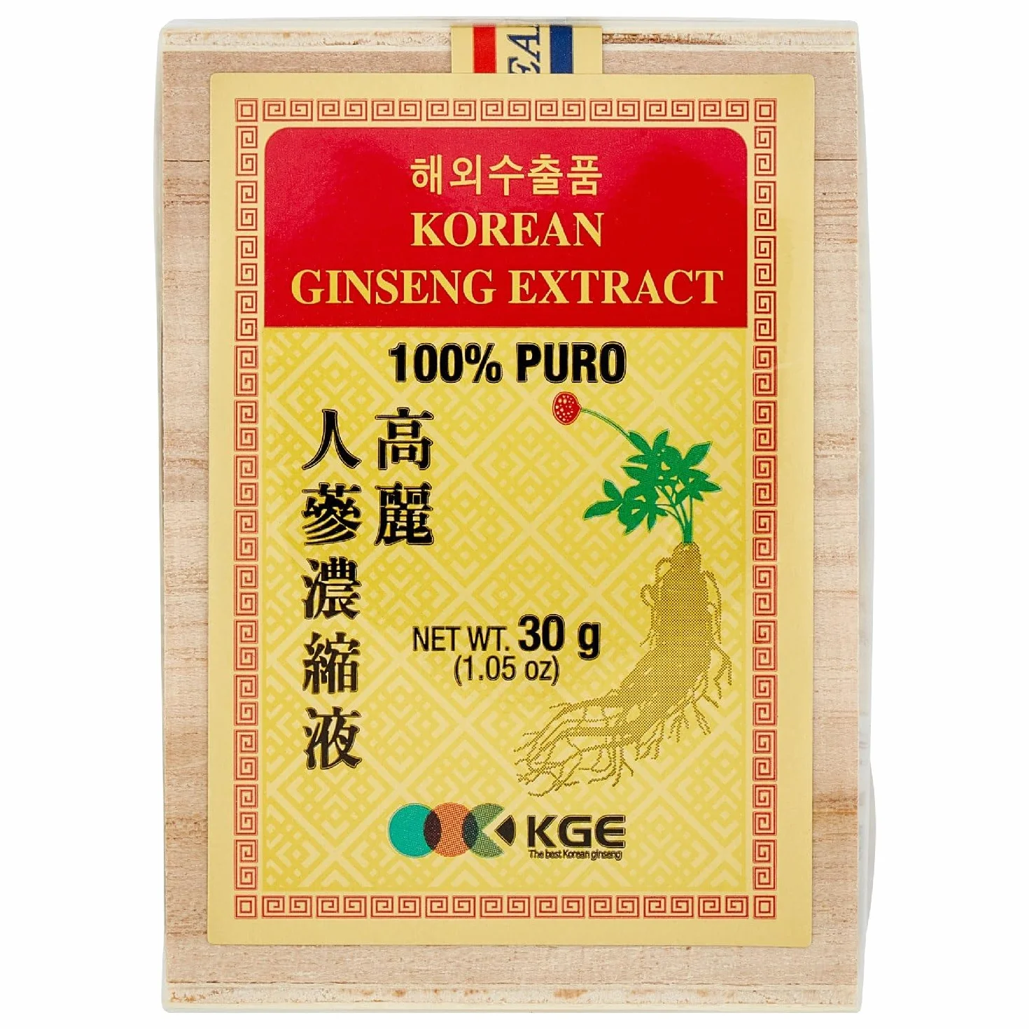 Equilibra Ginseng Coreano Puro 100% Radice Bianco Estratto A Freddo 30g
