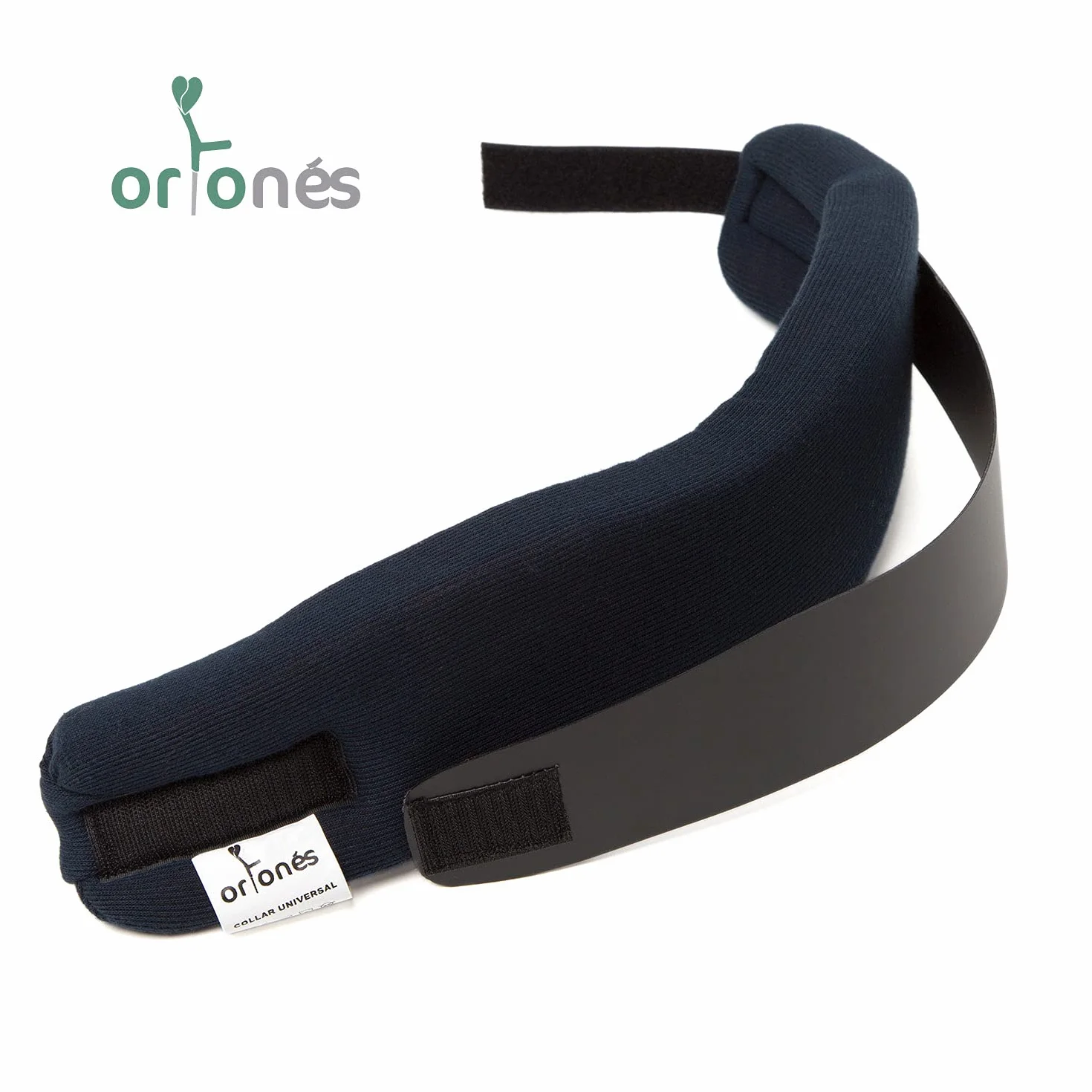 Collare Cervicale Morbido - Supporto per il Collo con Placca in Polietilene Regolabile, che Consente Maggiore Rigidità o Flessibilità - Sollievo dal Dolore alla Colonna Vertebrale - Blu