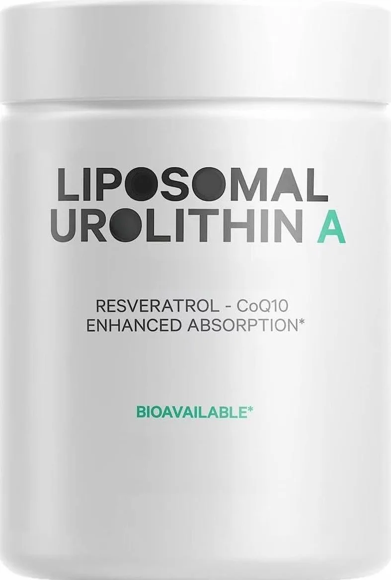 Liposomal Urolithin A Improved Bioavailability Muscle Endurance Vegan Formula Non-GMO 1pcs