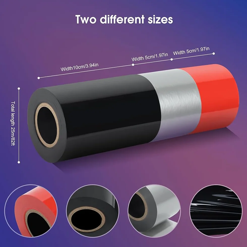 3 Roll Tape Set Reusable Static Tape