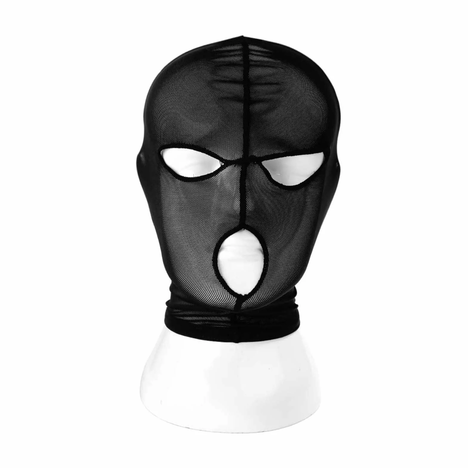 Moda Copricapo Regolabile Pizzo Copertura Viso Halloween Costume