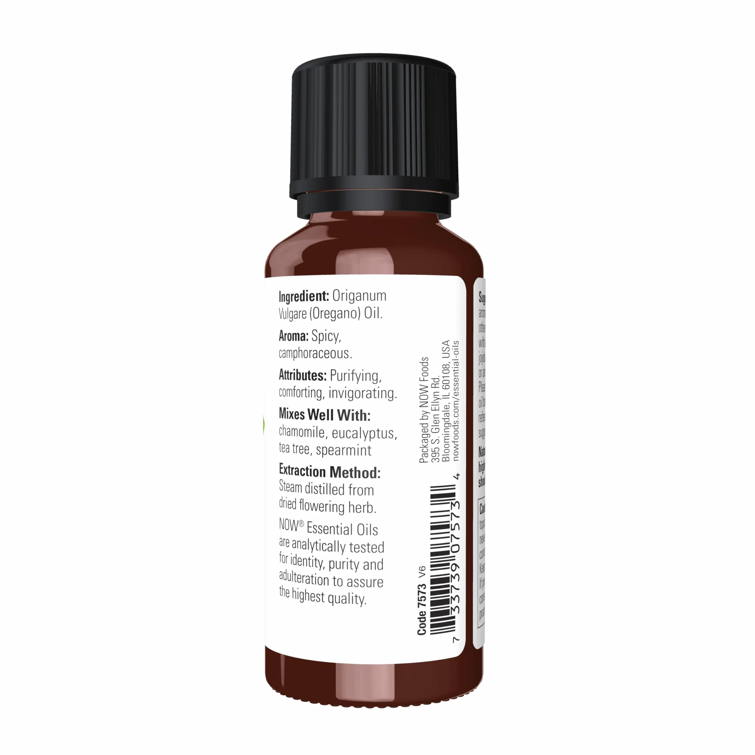 Now Foods, Olio di Origano, 28,3 gram