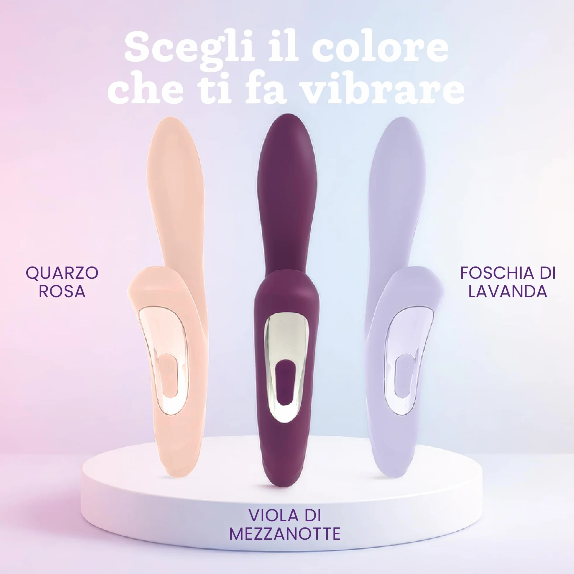 Oliver James Vibratore Rabbit Picchiettante – Sex Toy Silenzioso Doppio Motore, 7 Modalità Vibrazione e 7 Picchiettio | Stimolatore Clitorideo e Punto G, Silicone Atossico Impermeabile Donna e Coppia