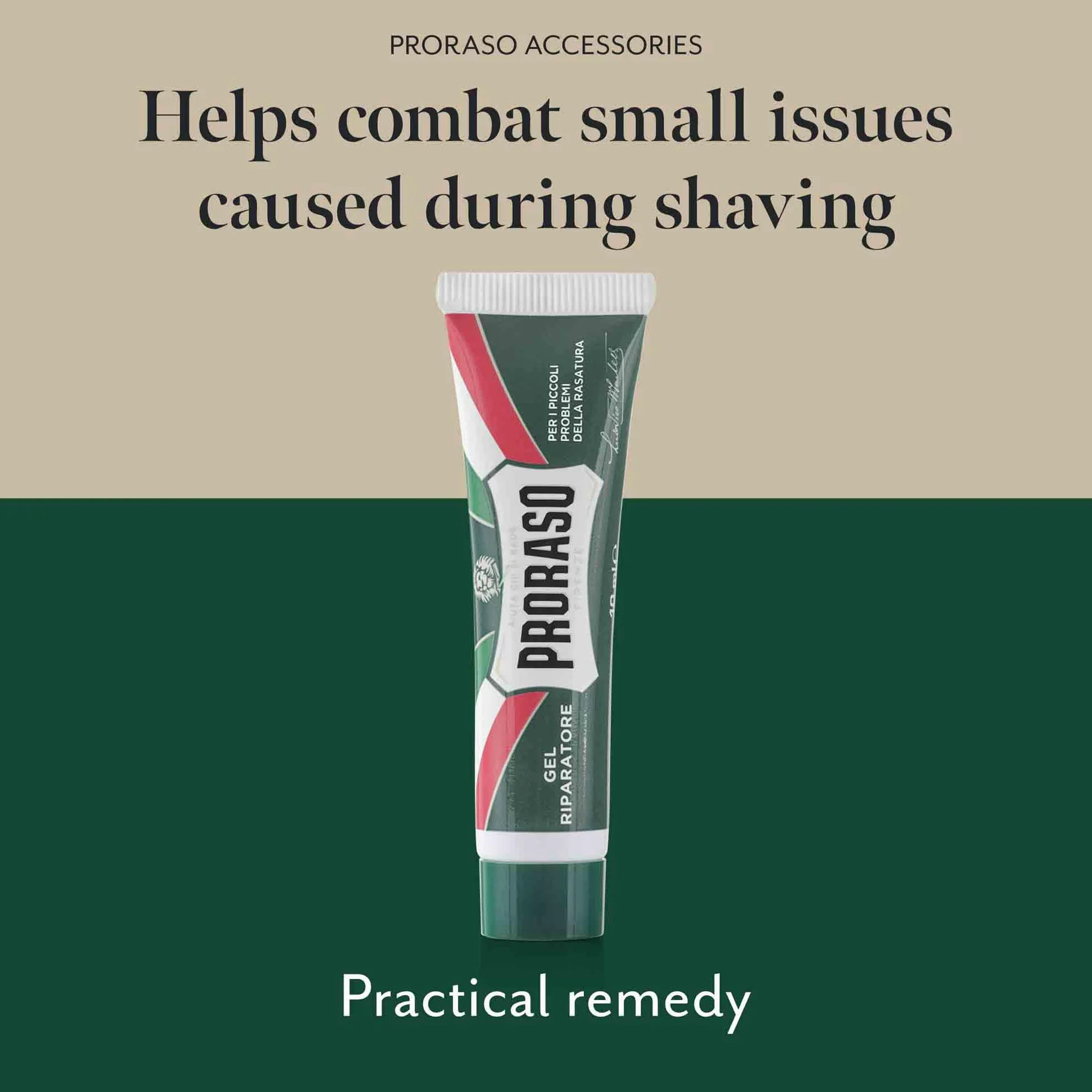 Proraso Gel Riparatore per i Piccoli Problemi della Rasatura, 10ml