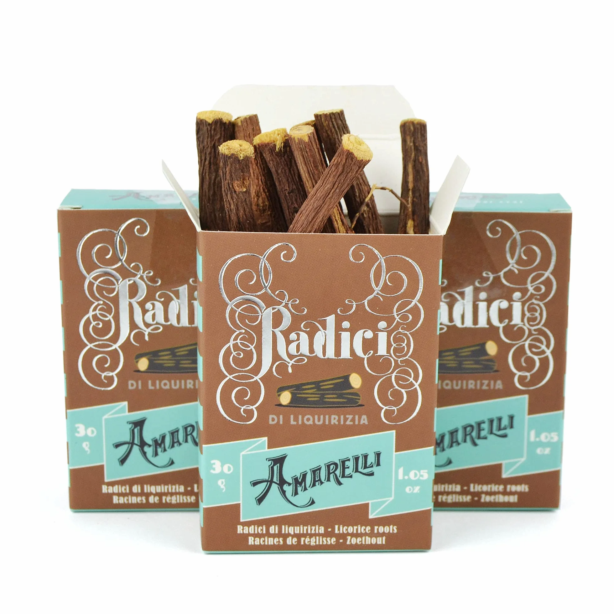 Bastoncini di Liquirizia 30g x4 Confezioni