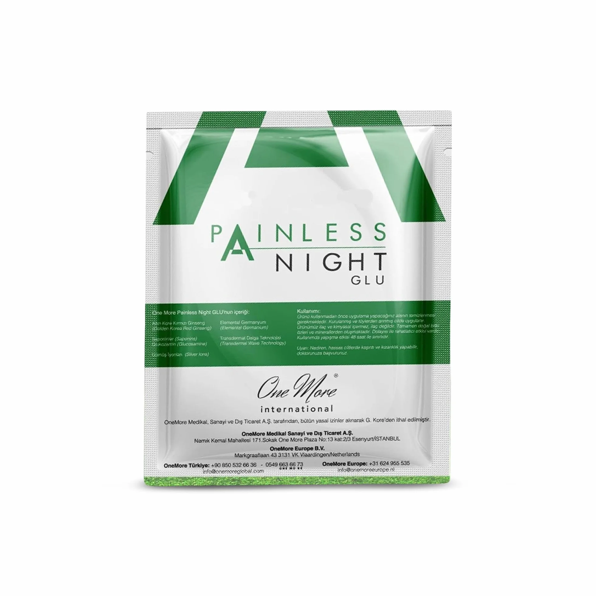 Painless Night GLU Cerotti ginseng rosso 25 pezzi