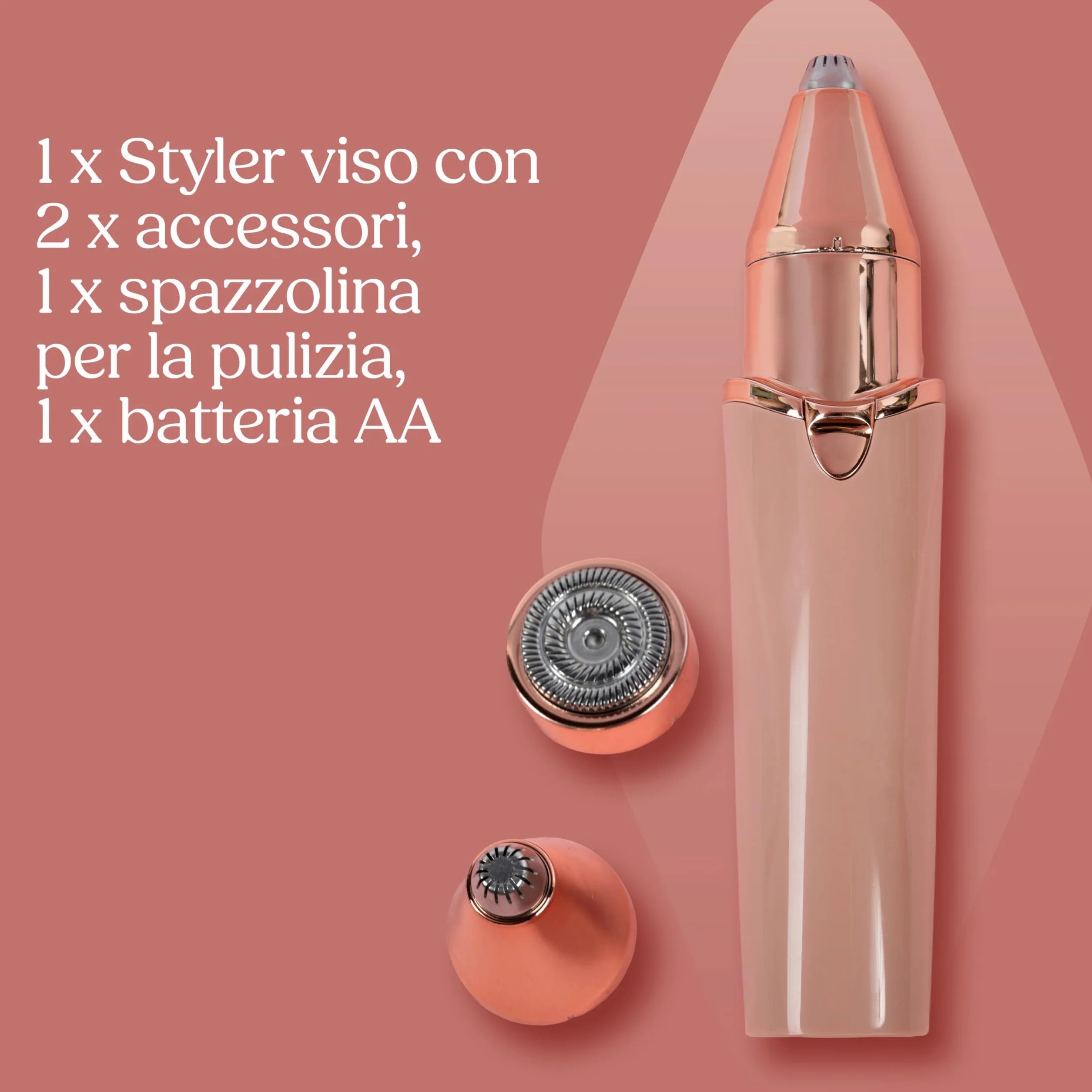 Wilkinson Sword Intuition rifinitore regolatore viso donna rasoio sopracciglia 2in1 con 2 accessori