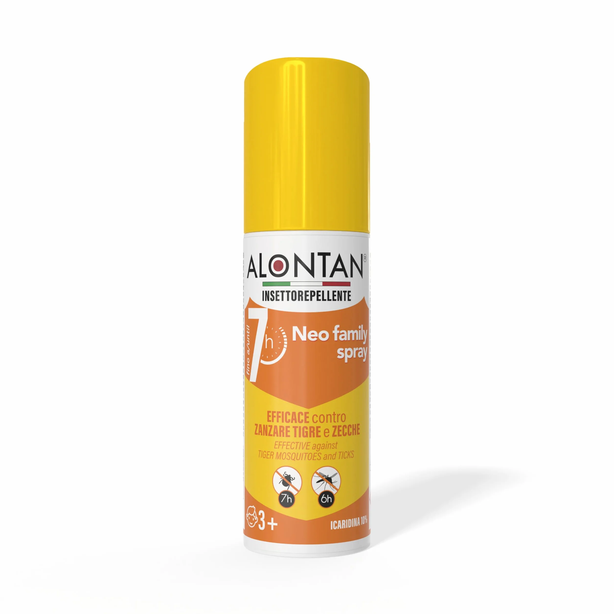 Alontan Spray Neo Family Insettorepellente 75ml contro zanzare zecche icardina 10%