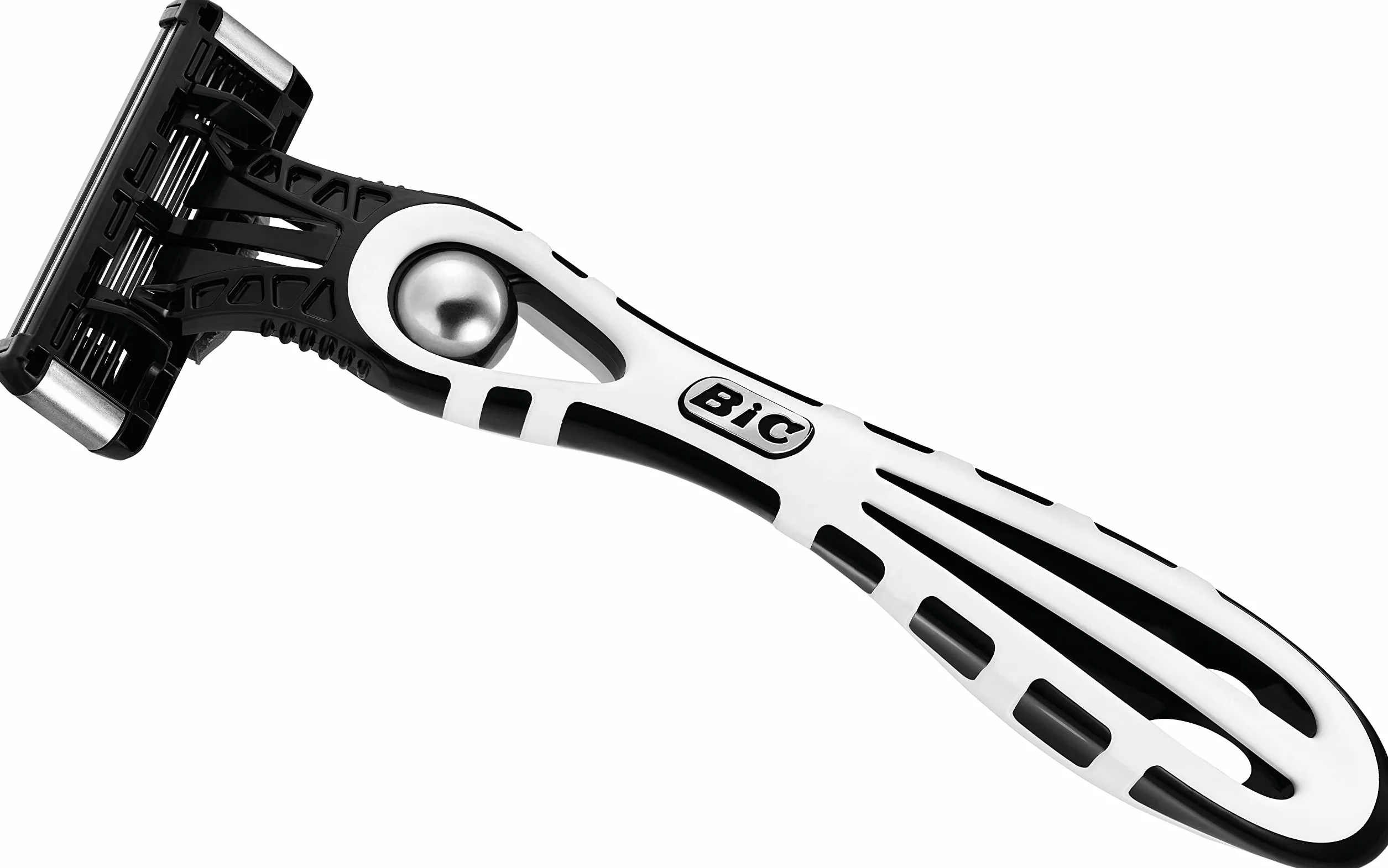 BIC Flex 5 Rasoi Usa e Getta da Uomo, Confezione da 2 Pacchi da 3 Pezzi, 5 Lame Mobili, Testina Snodabile, Rasatura Ultra Precisa