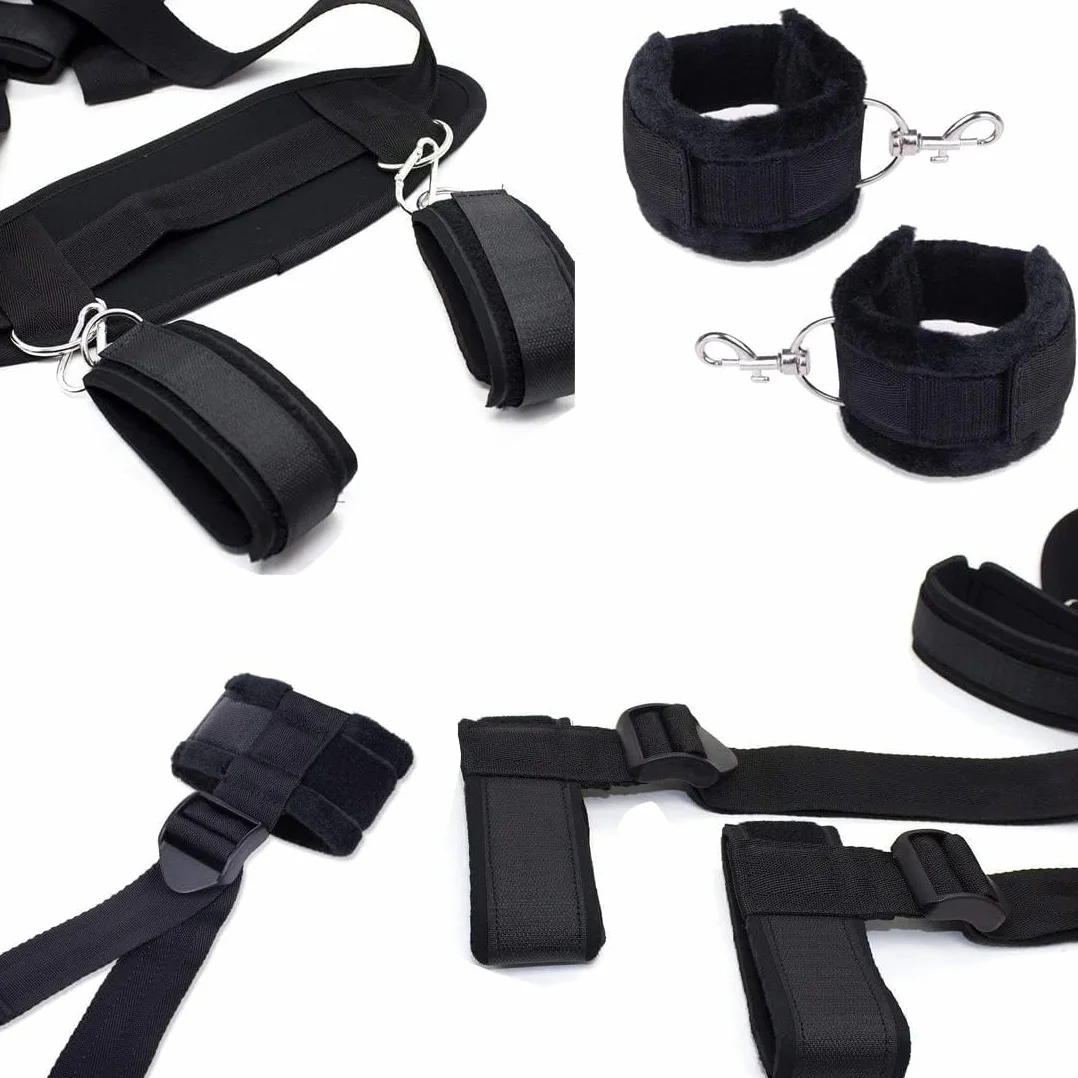 FEEGAR Kit Relax per Il Corpo in Materiale Regolabile Nero per Uomo e Donna