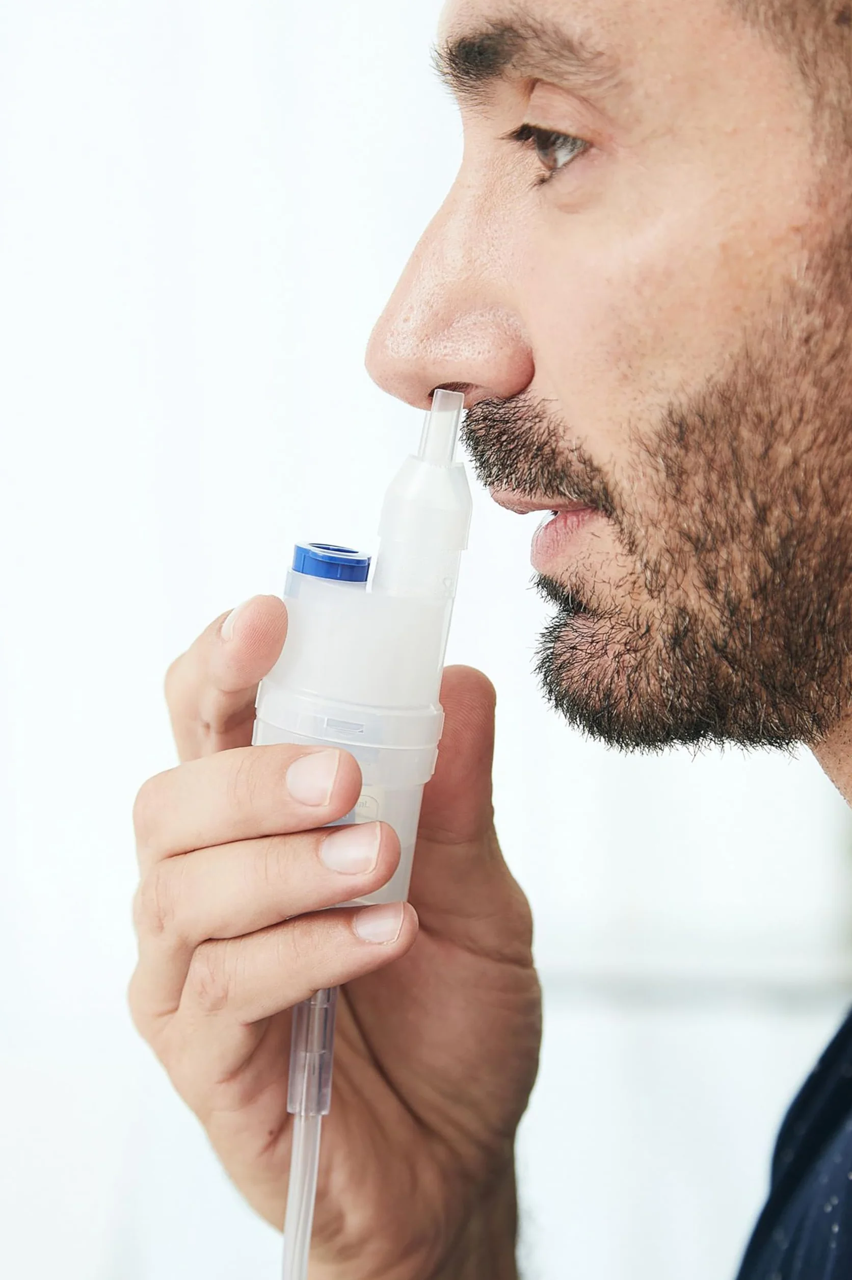 Beurer IH 21 Aerosol Aria Compressa Nebulizzatore per Farmaci Liquidi, Capacità 0,20 ml/min