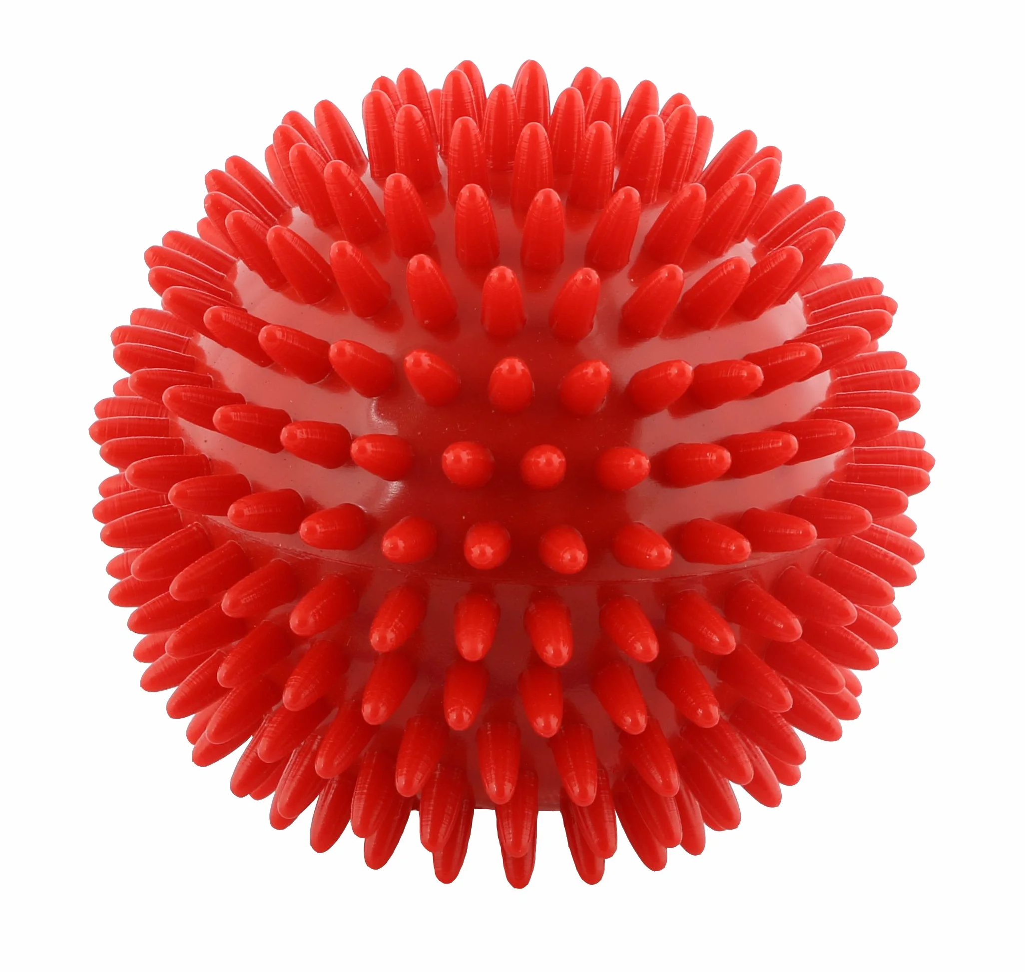 Palla da Massaggio CanDo 9 cm Terapeutica Testurizzata per Fisioterapia Trigger Point Fascia Rossa