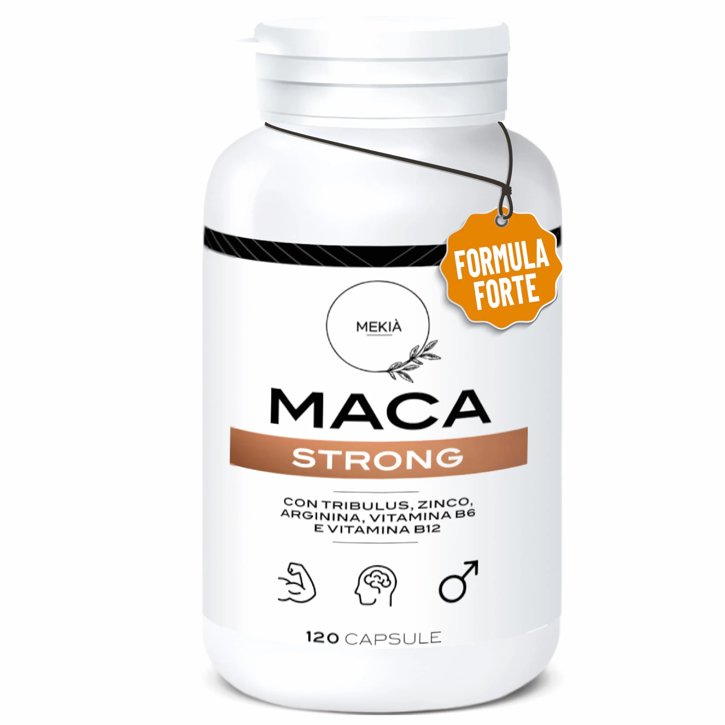 Integratori sessuali per uomo Maca, Arginina, Tribulus Terrestris, Zinco e Vitamine B – Energia e Vitalità Uomo – Supporto Testosterone e Performance – vigore e libido