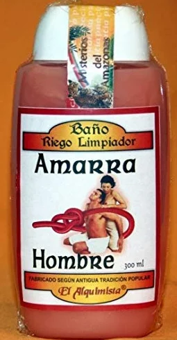 El Sendero, Sano y Natural baño AMARRA Hombre (riego limpiador, despojo)