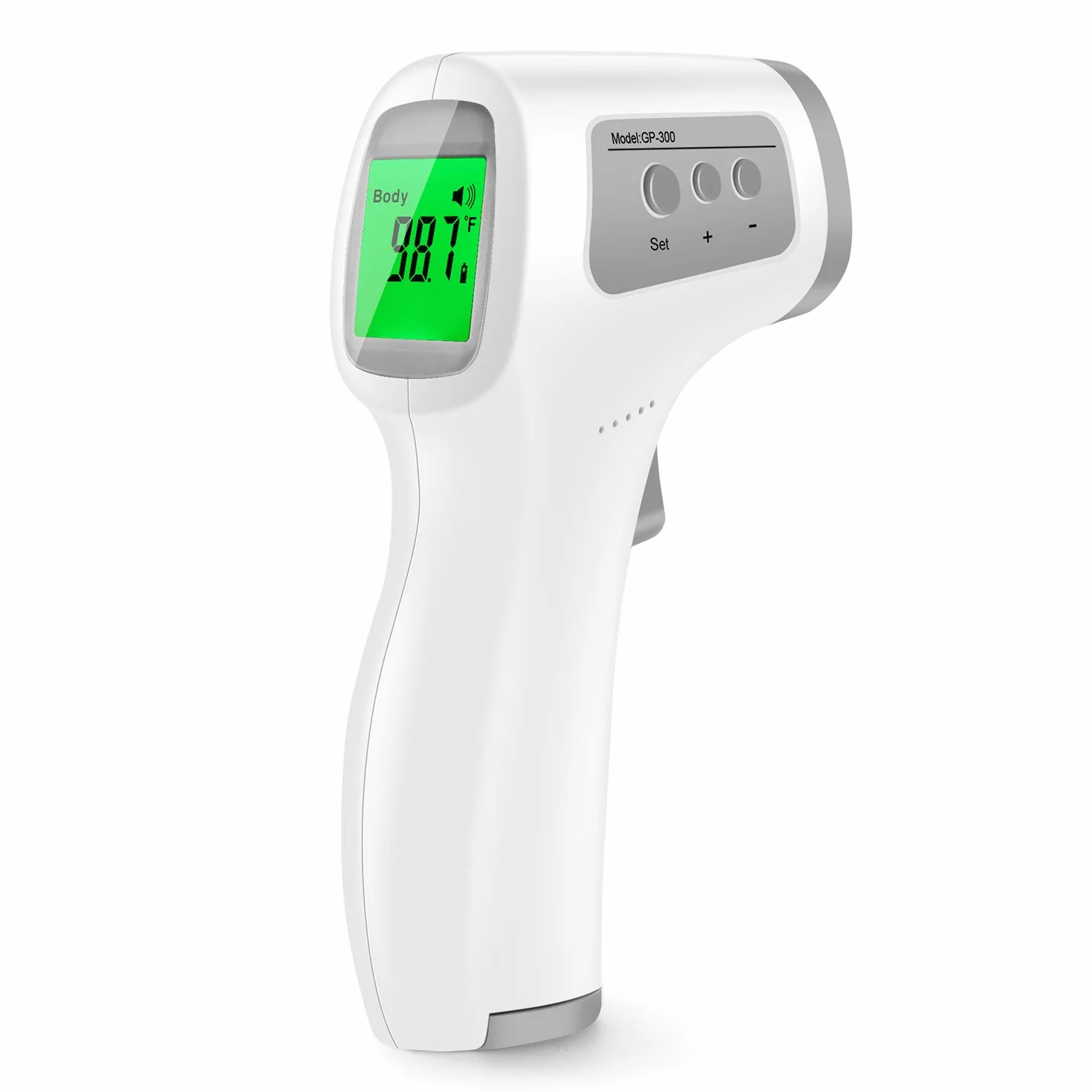 Termoscanner Infrarossi Display LCD Certificazione CE Conversione ℃ e ℉ Neonati Bambini Adulti