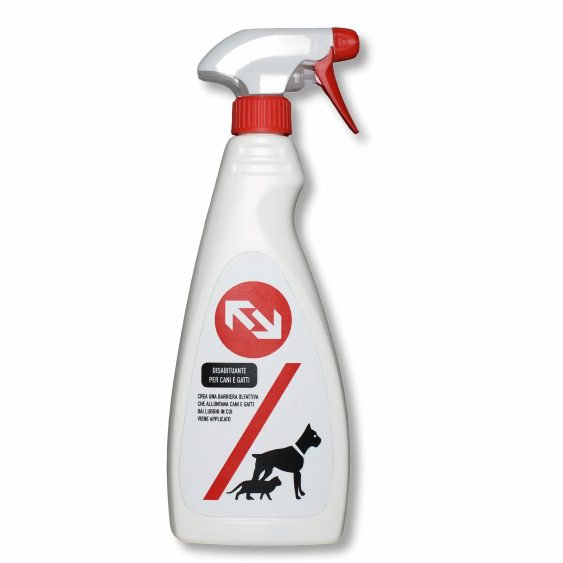 Disabituante Spray Repellente per Cani e Gatti 500 ml Barriera Olfattiva Naturale