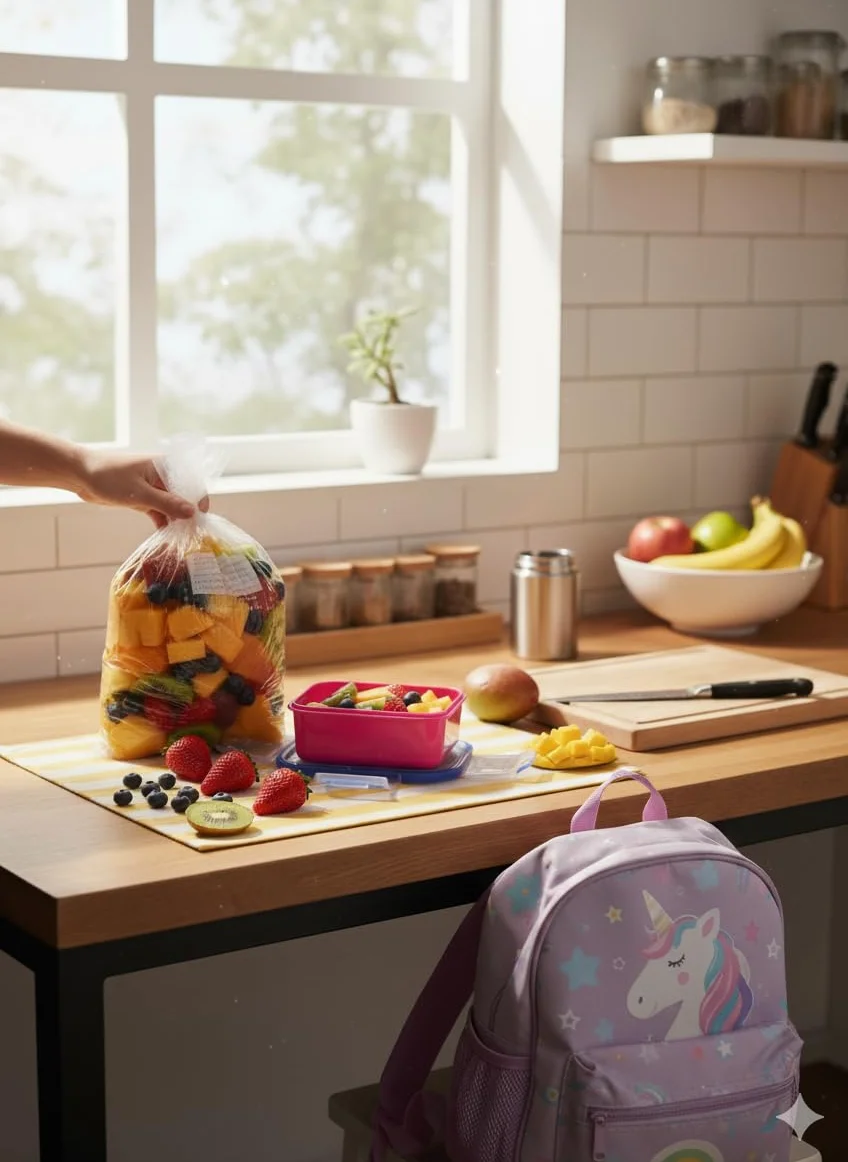 FRIO 130 Sacchetti Gelo Misura Piccola 19x26 cm | Confezione Risparmio per Alimenti, Freezer e Cucina | Buste Congelatore con Laccetti ed Etichetta | Antistrappo e Resistenti, Maxi Scorta