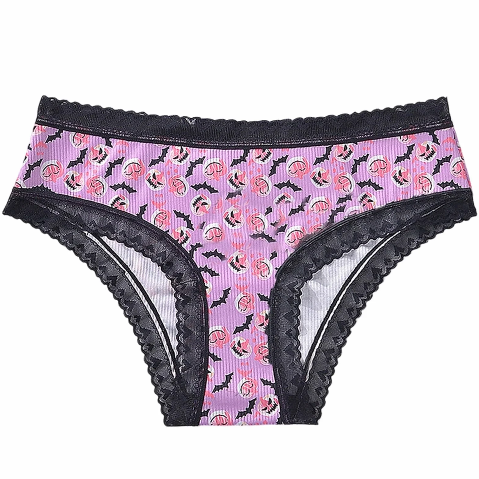 MaNMaNing Mutande Donna Sexy Halloween Zucca Morbide Traspiranti per Feste
