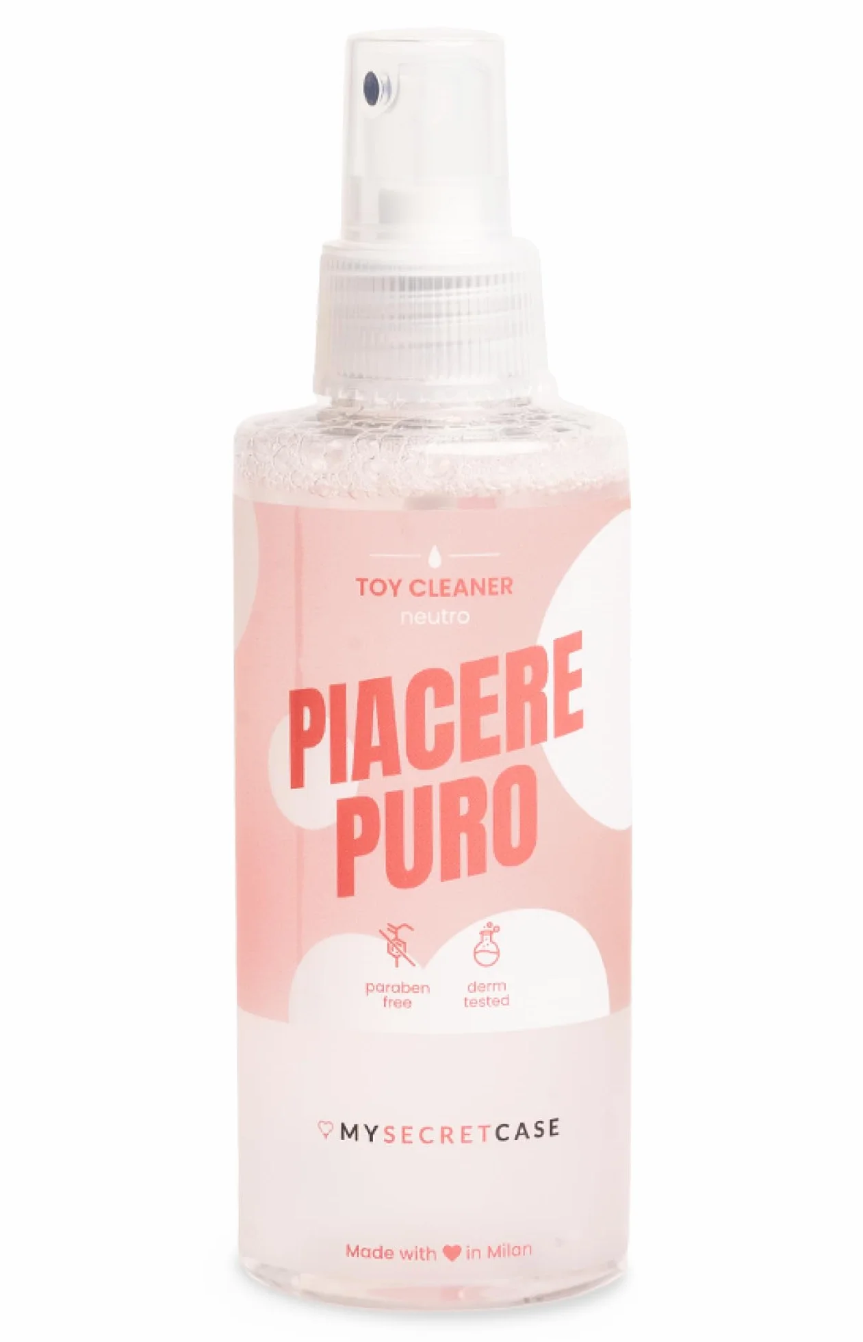 MySecretCase Detergente Disinfettante per Sextoys 150 ml, Toycleaner Antibatterico Antisettico