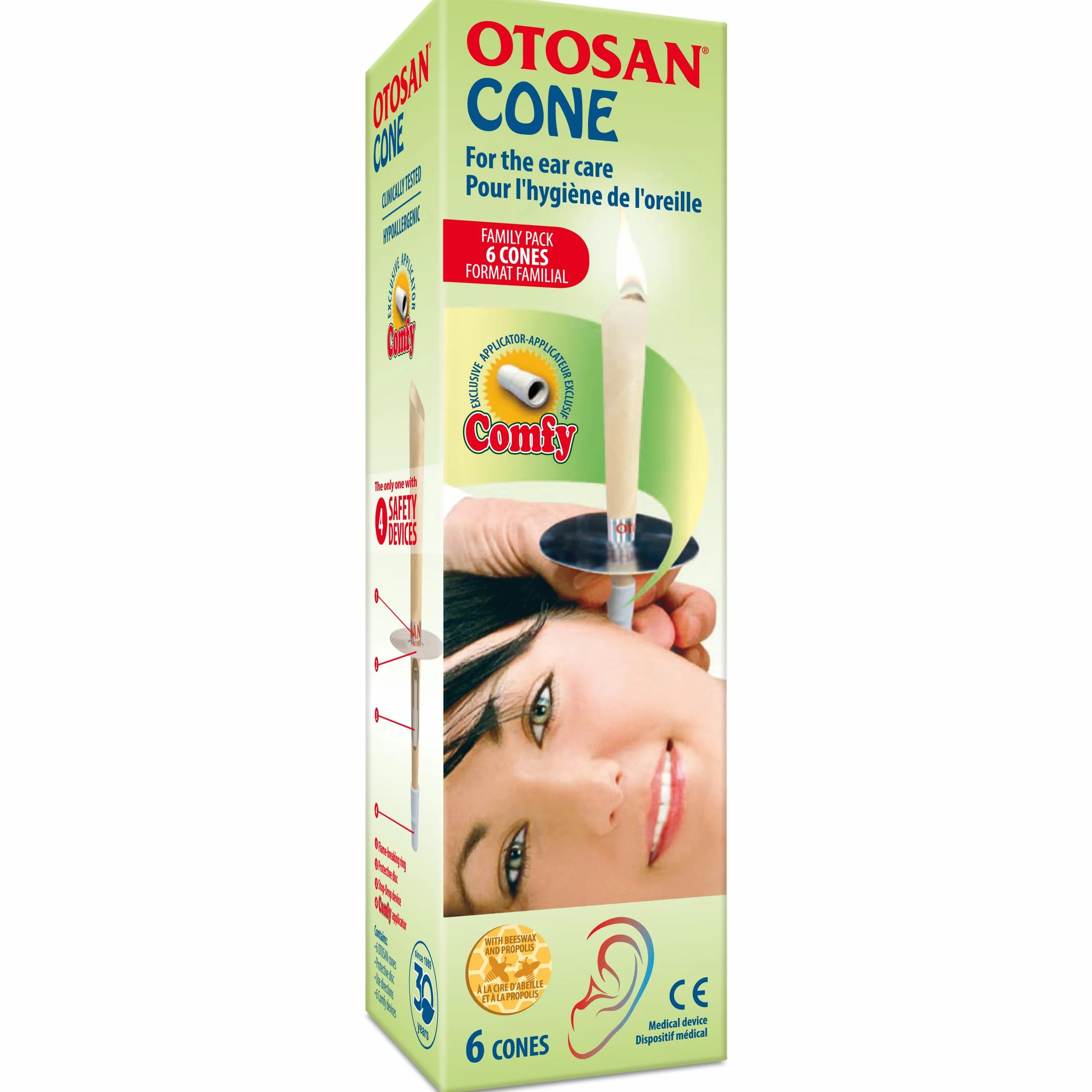 Otosan Ear Cones Family Pack x6