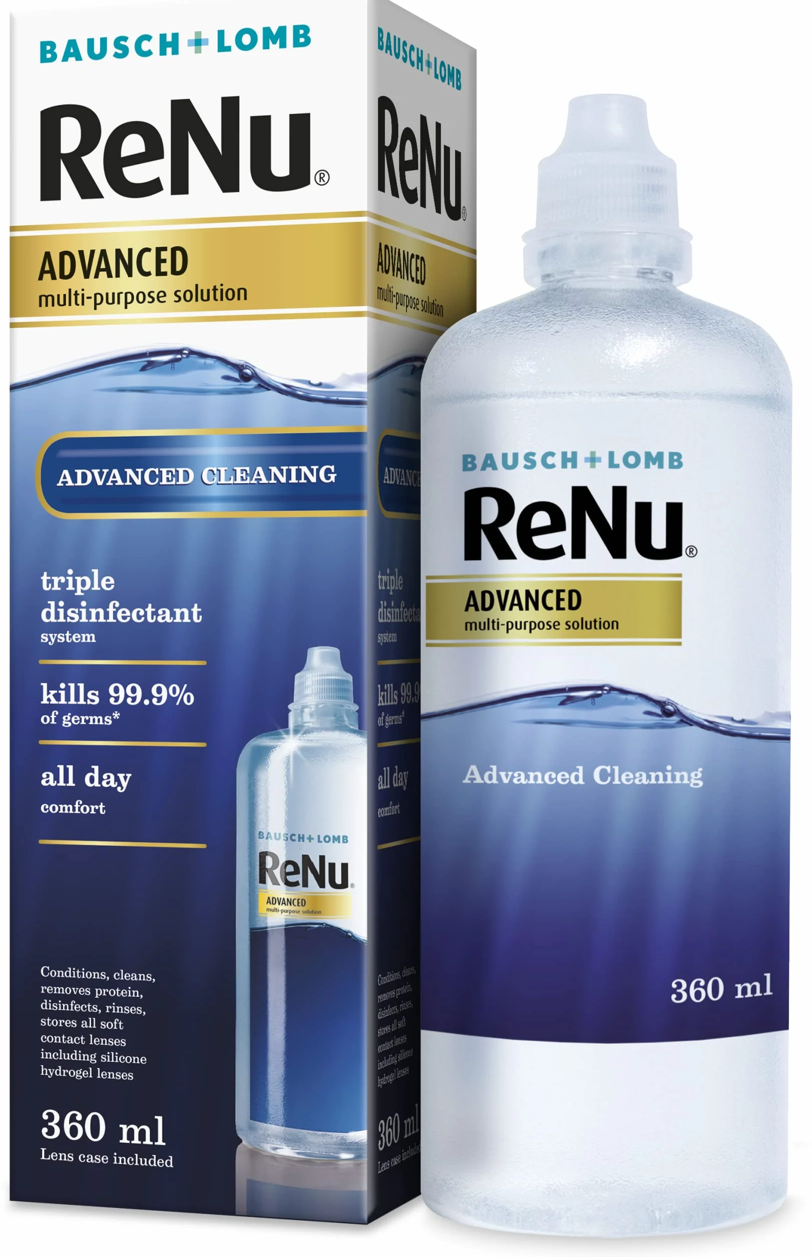 Bausch & Lomb Renu Advanced Multi-Purpose soluzione unica 360ml